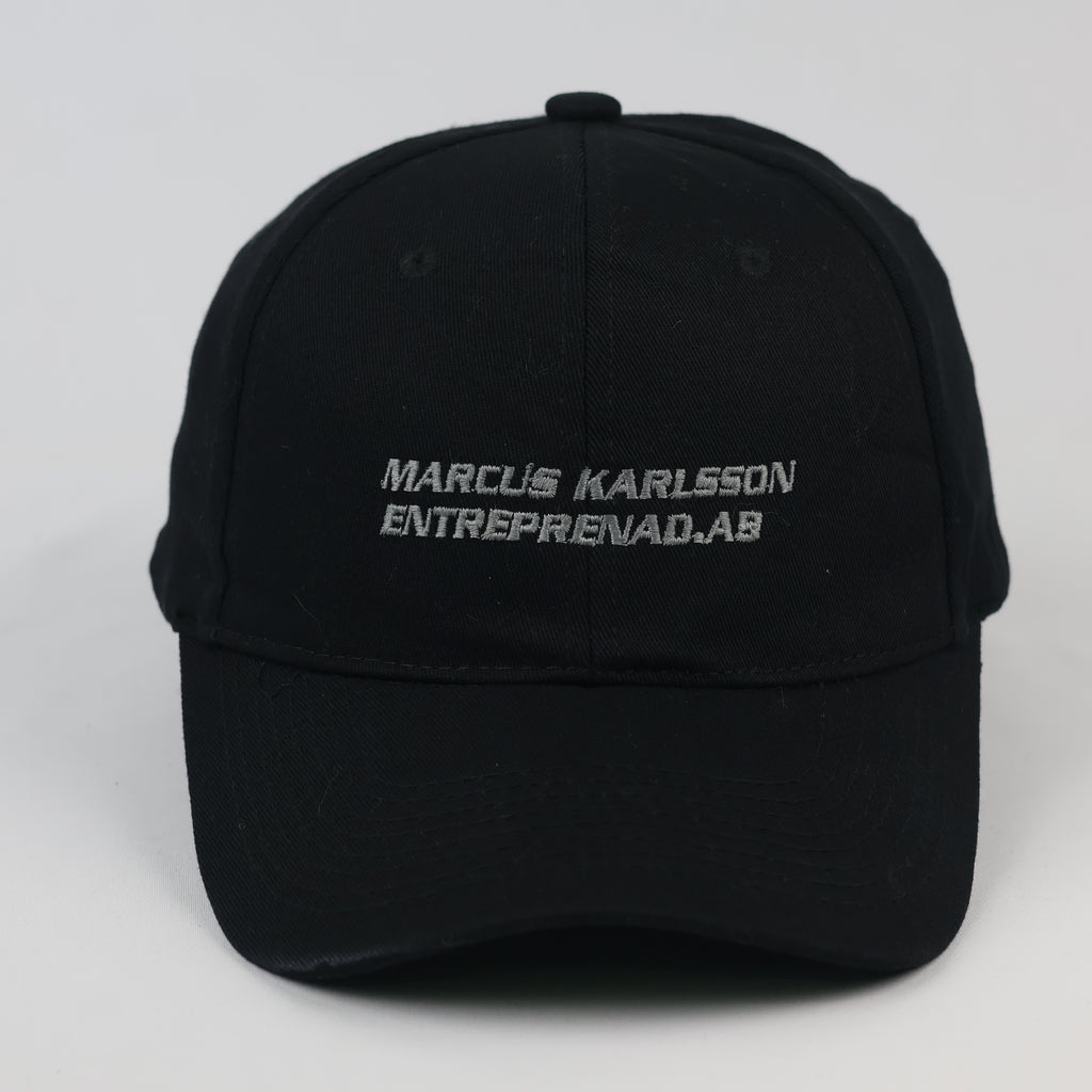 Vintage Trend Eagle Black Embroidered Cap - Swedish Business Promo Hat