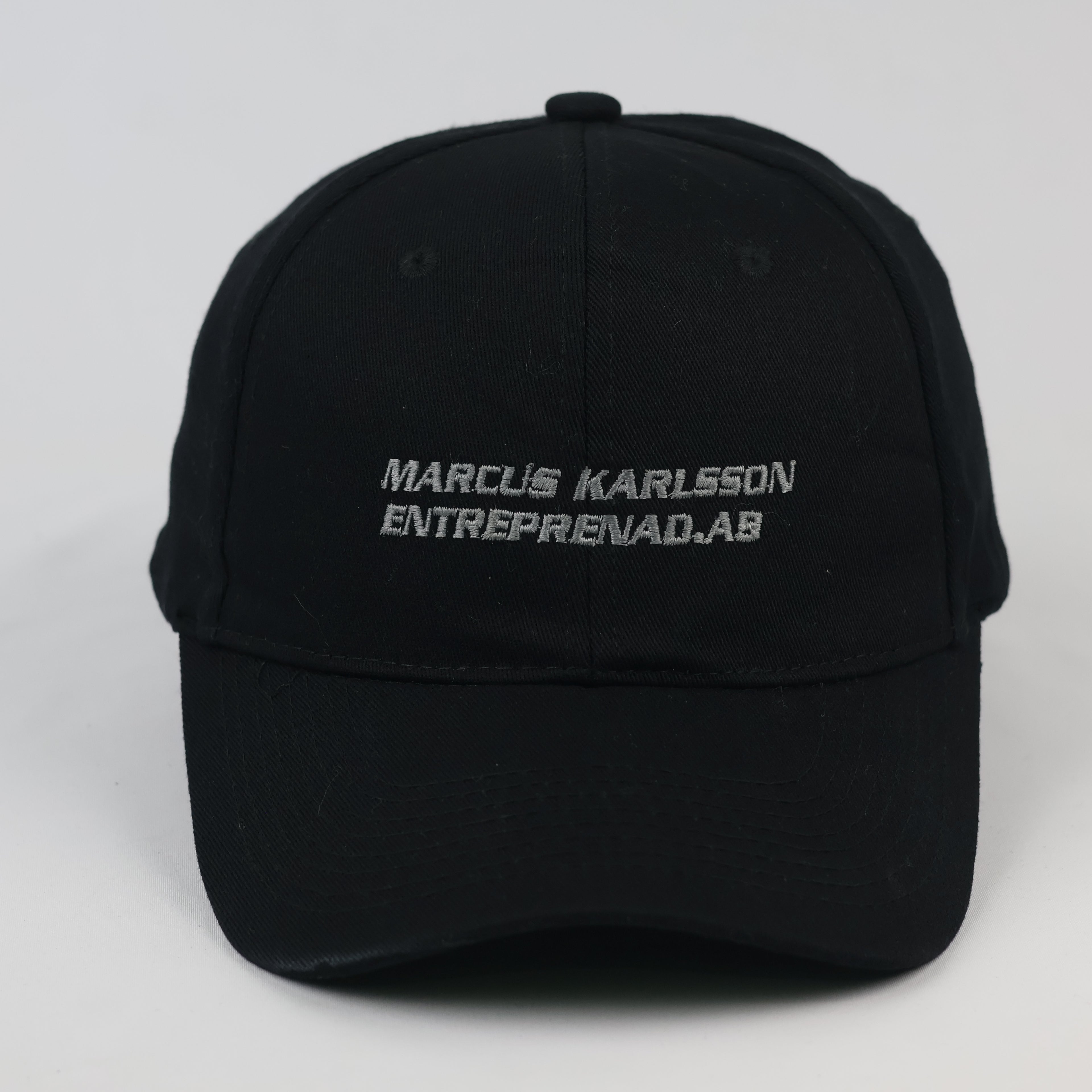 Vintage Trend Eagle Black Embroidered Cap - Swedish Business Promo Hat