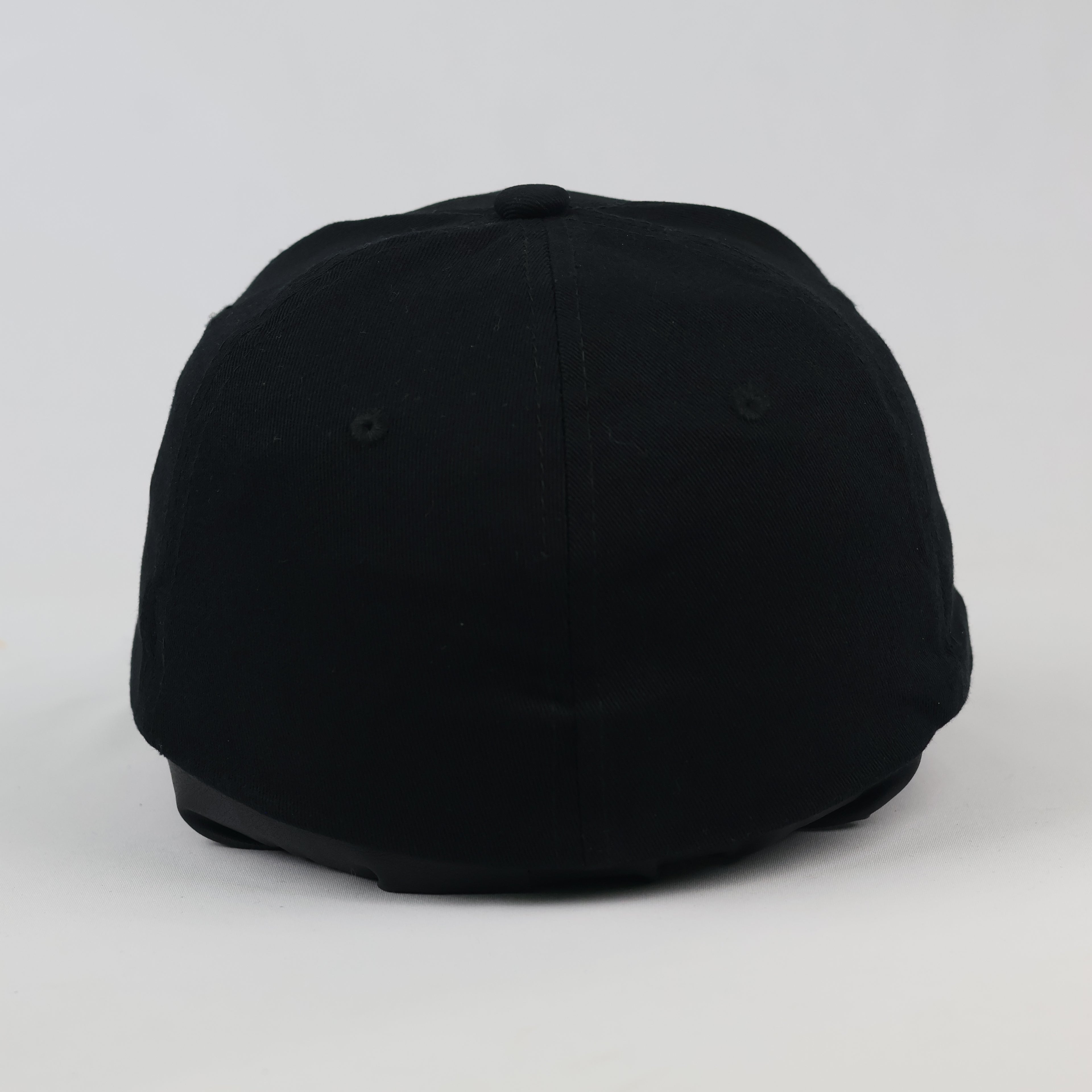 Vintage Trend Eagle Black Embroidered Cap - Swedish Business Promo Hat