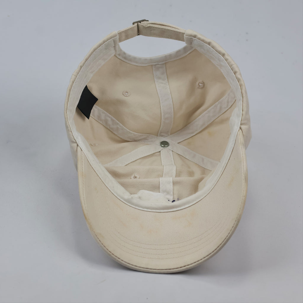 Minimalist Beige "Wednesday" Embroidered Thrifted Dad Hat