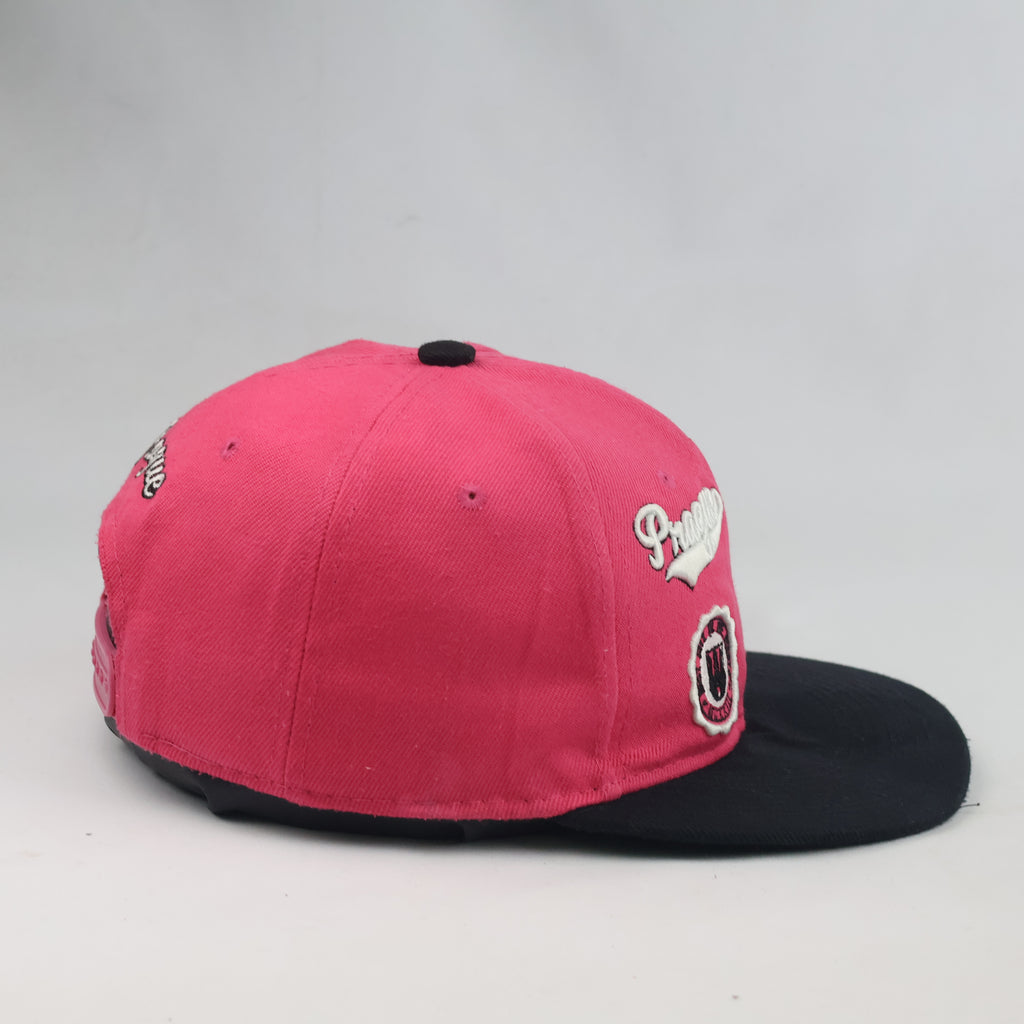 Thrifted Prague Designs Old English P Flat Brim Cap (57-59cm) | 10439
