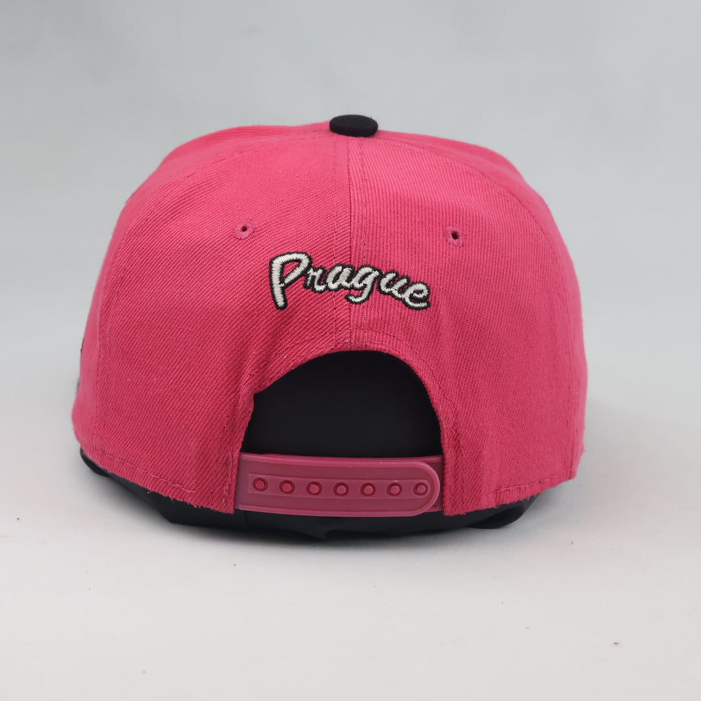 Thrifted Prague Designs Old English P Flat Brim Cap (57-59cm) | 10439