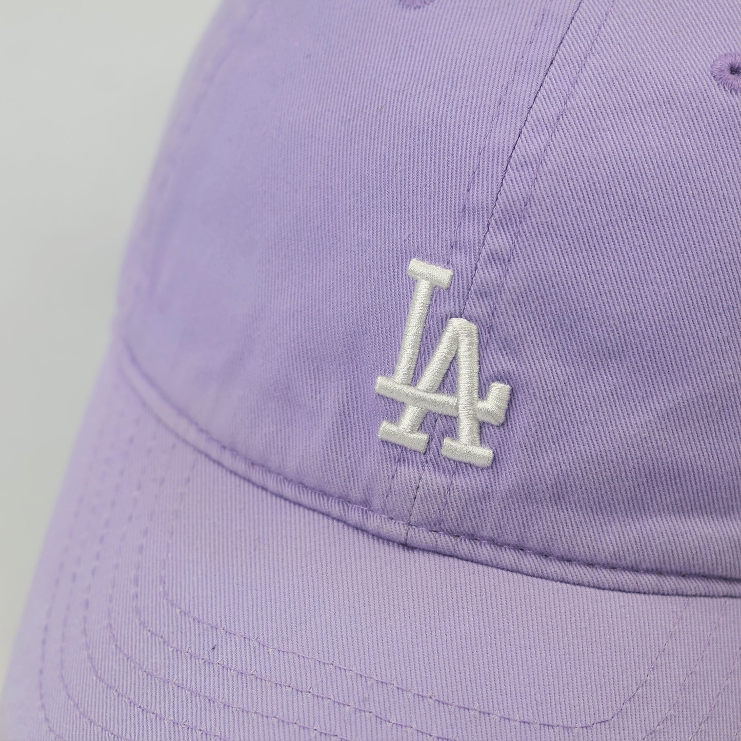 Vintage-Style Lavender LA Dodgers Thrifted Strapback Cap - Major League Baseball