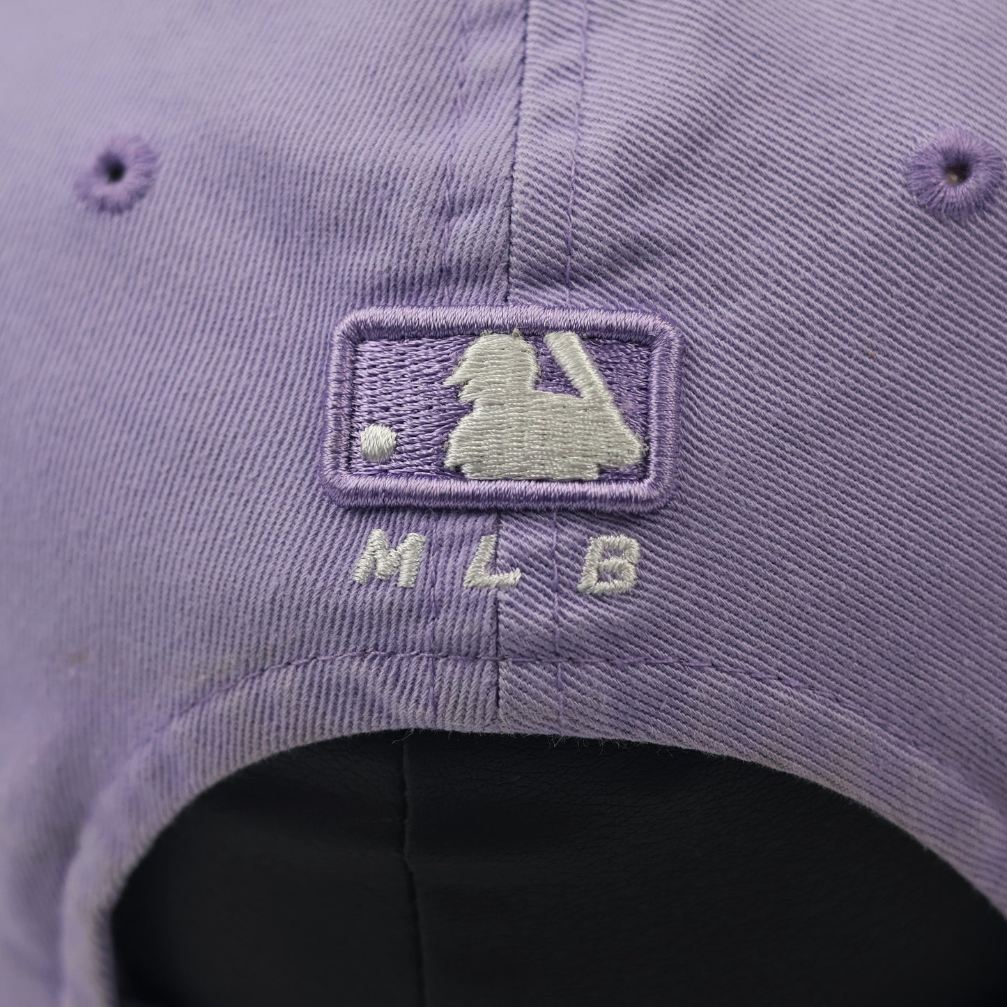 Vintage-Style Lavender LA Dodgers Thrifted Strapback Cap - Major League Baseball