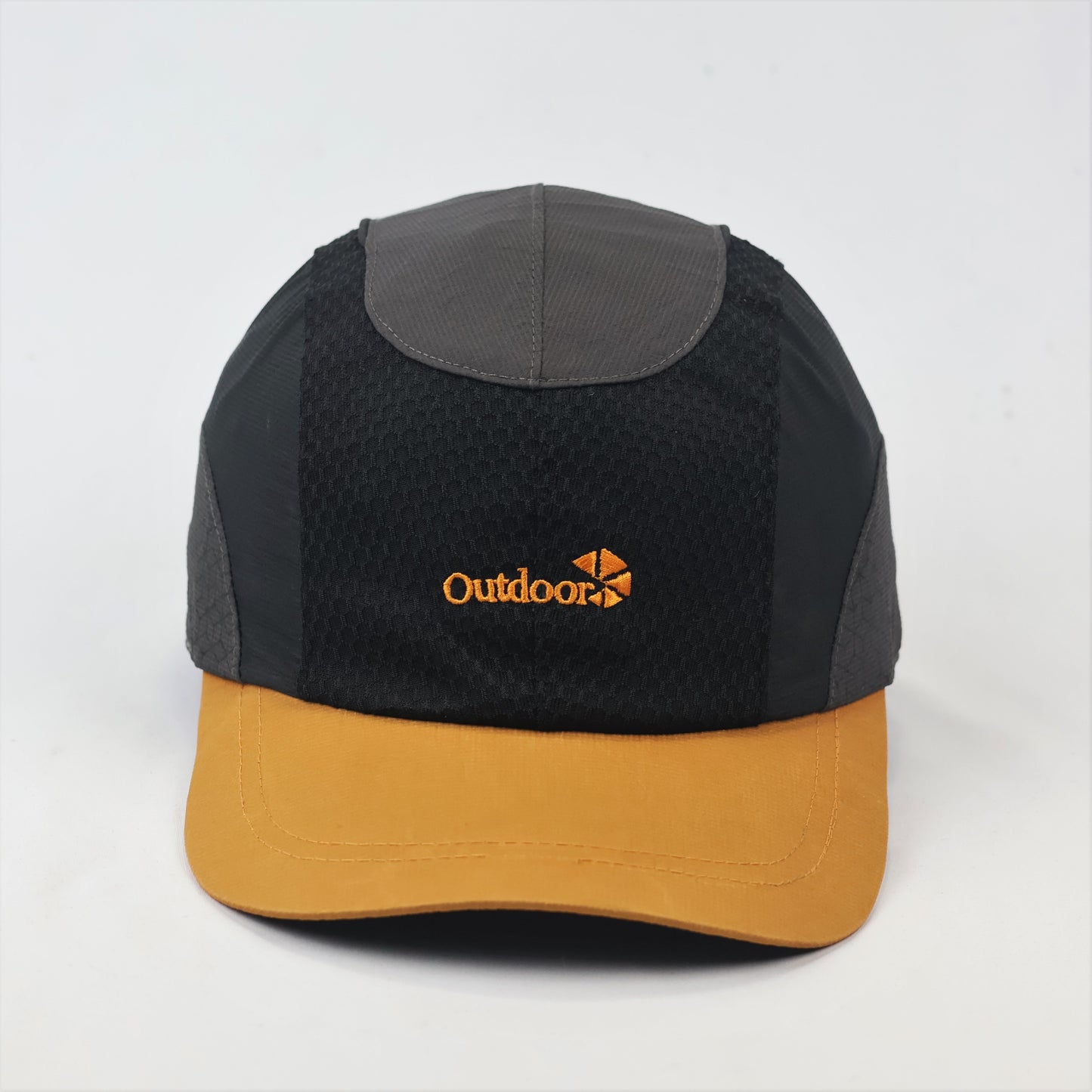 Thrifted Tan & Black Outdoor Series Baseball Cap - Lightweight Fit