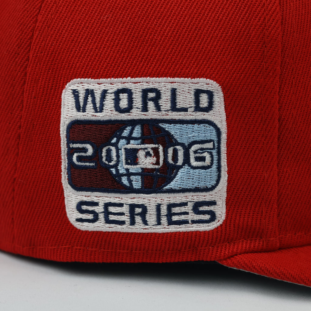 New Era St. Louis Cardinals 2006 World Series Cap - Red MLB Snapback