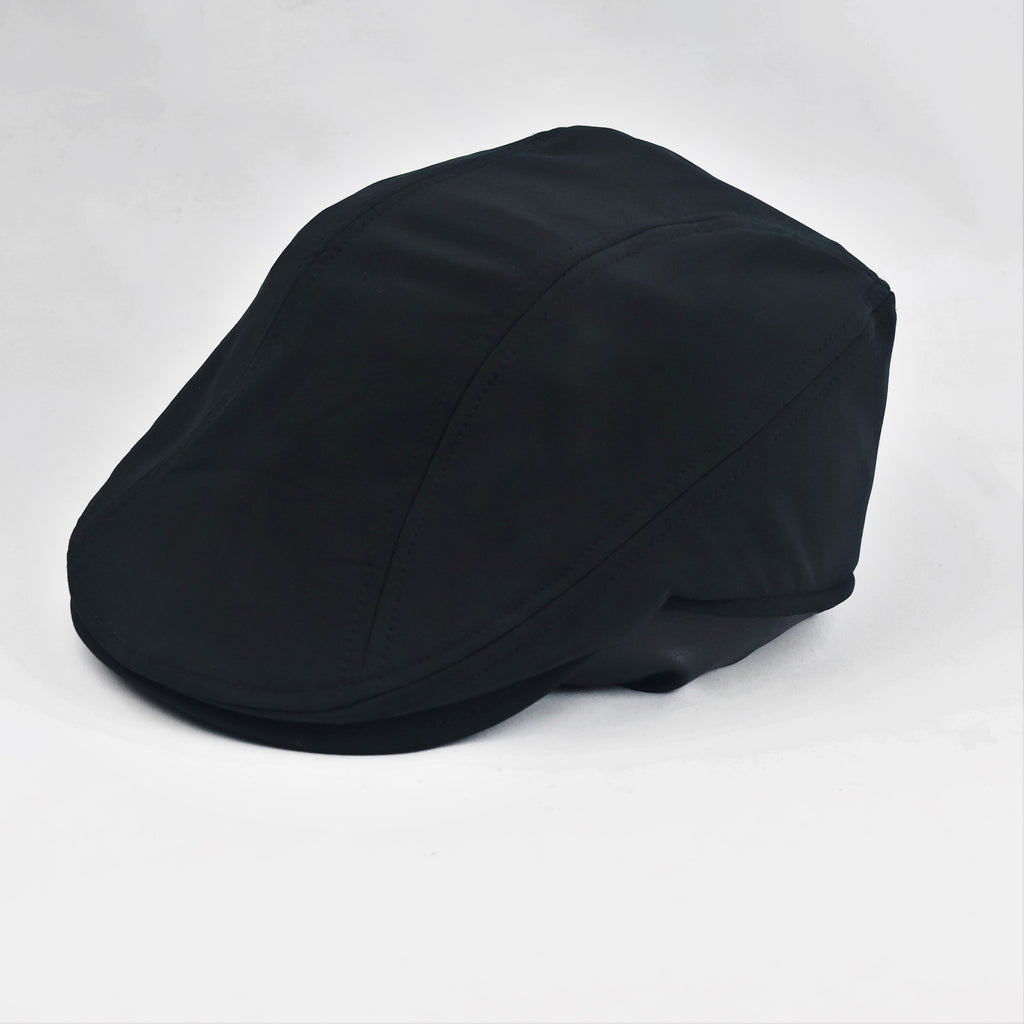 Thrifted Minimalist Black Ivy Driving Hat (56-57cm) | 10486