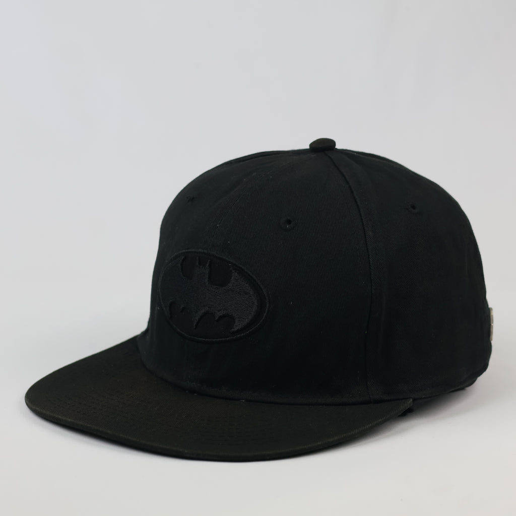 Vintage Batman Embroidered Logo Snapback - Movie World Australia Promo Hat