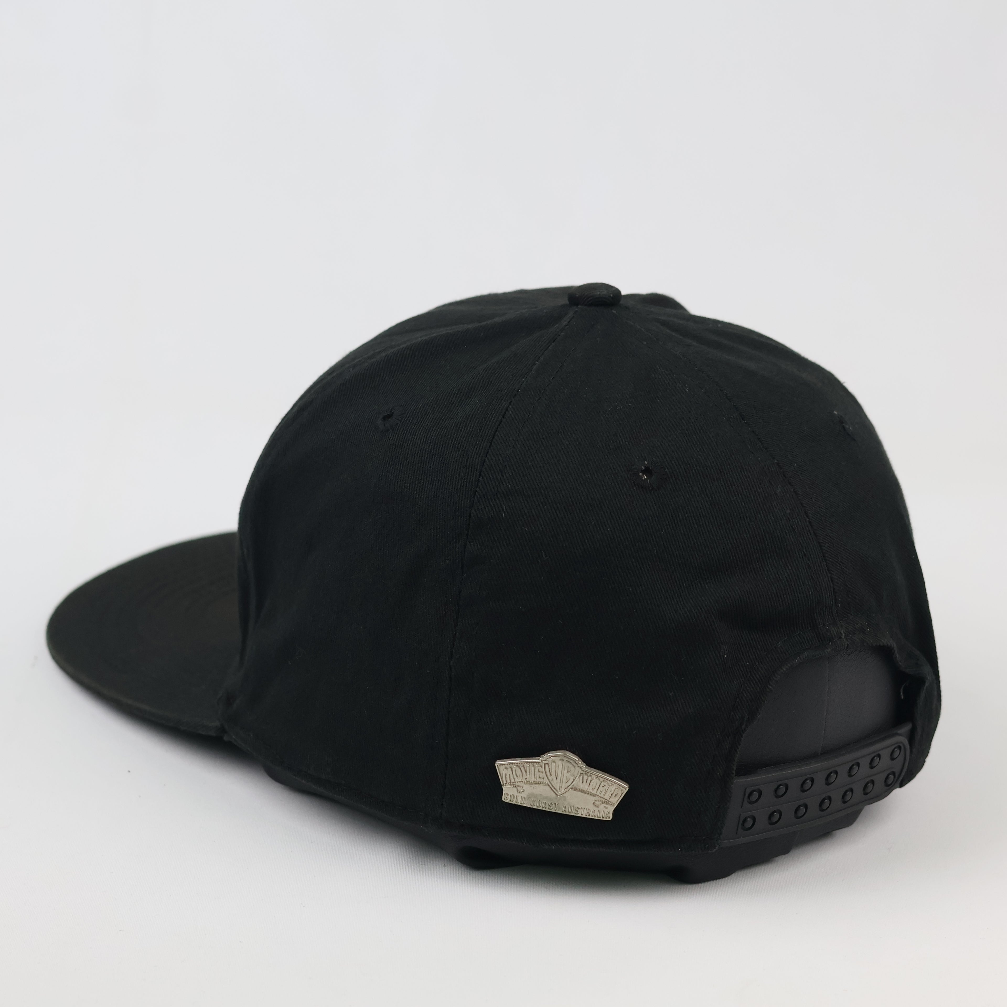 Vintage Batman Embroidered Logo Snapback - Movie World Australia Promo Hat