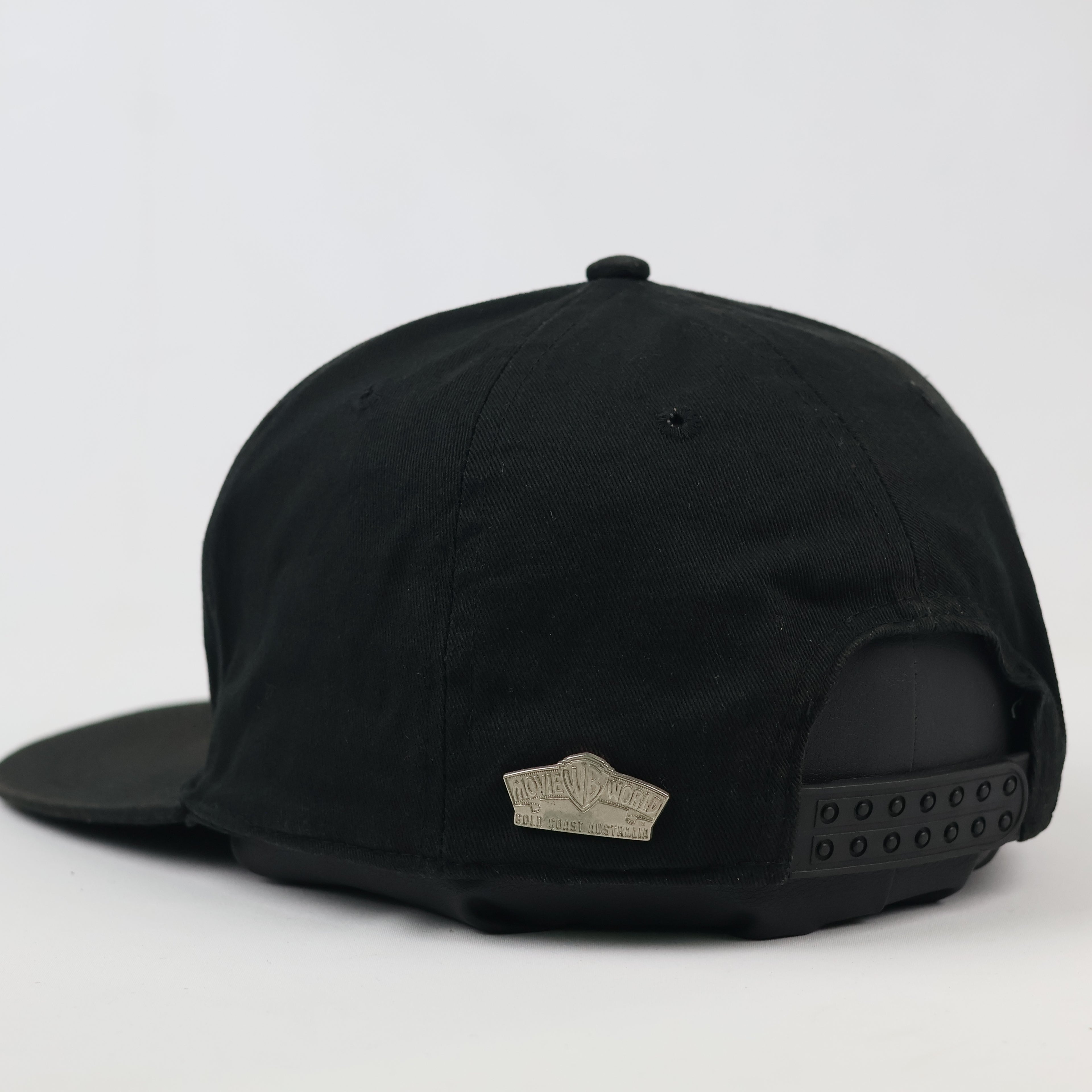 Vintage Batman Embroidered Logo Snapback - Movie World Australia Promo Hat