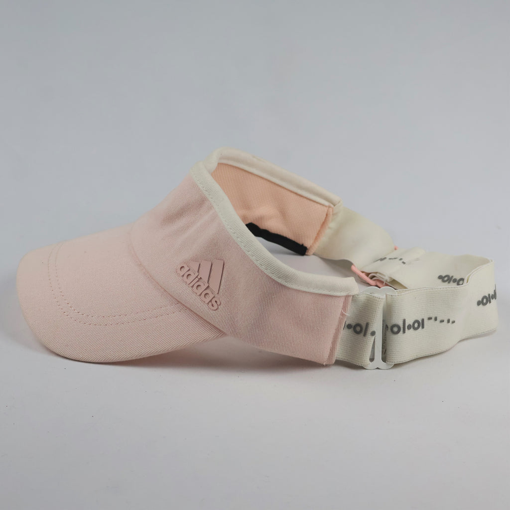 Adidas Pastel Pink Tennis Visor | "Tenniscore" Sun Hat | Women's OSFW