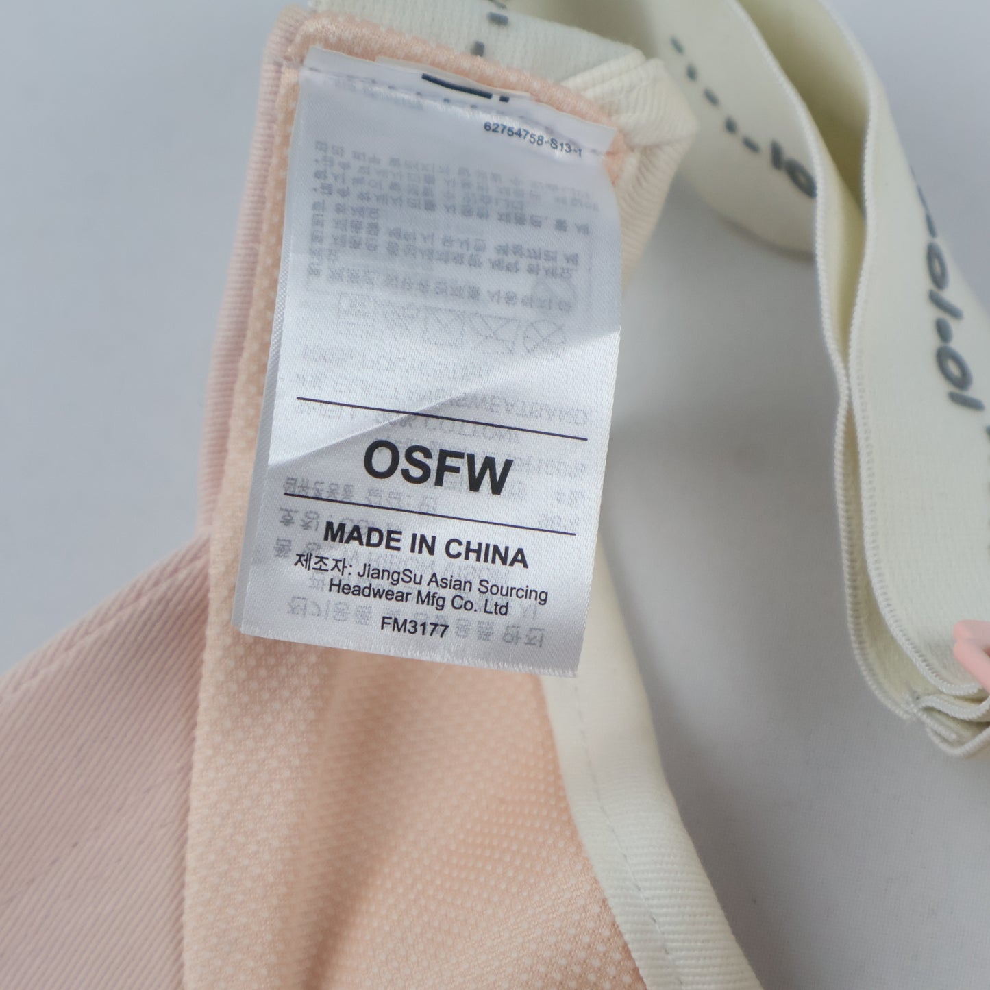 Adidas Pastel Pink Tennis Visor | "Tenniscore" Sun Hat | Women's OSFW