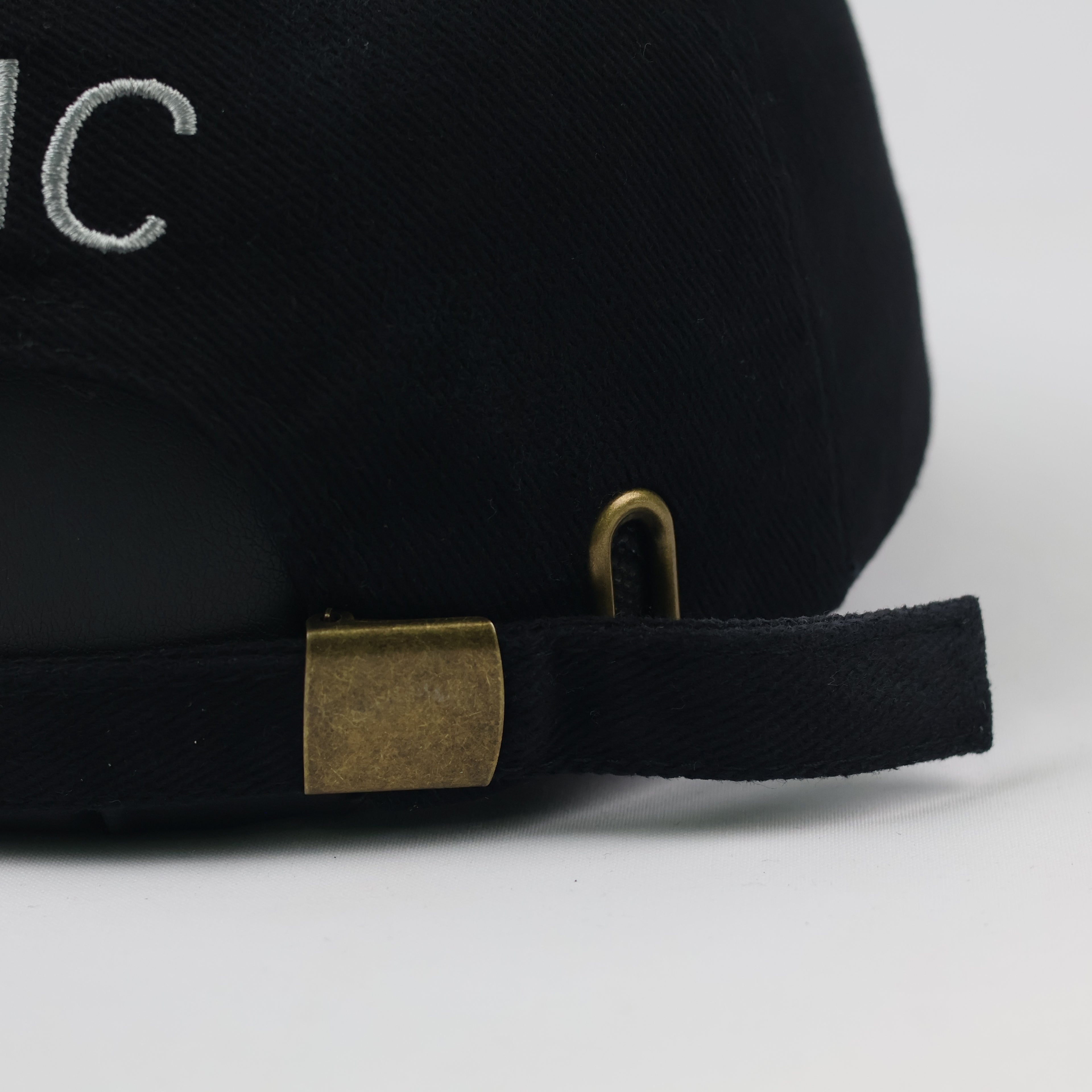 Mercedes-Benz Logo Casual Baseball Cap | Thrifted Black Car Hat 56-58cm