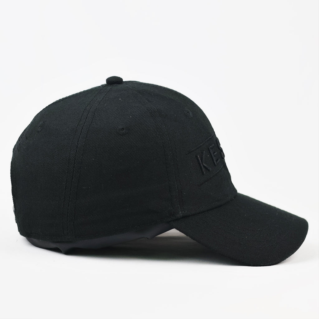 Kessel Embroidered Logo Snapback - Black Wool Blend Streetwear Hat