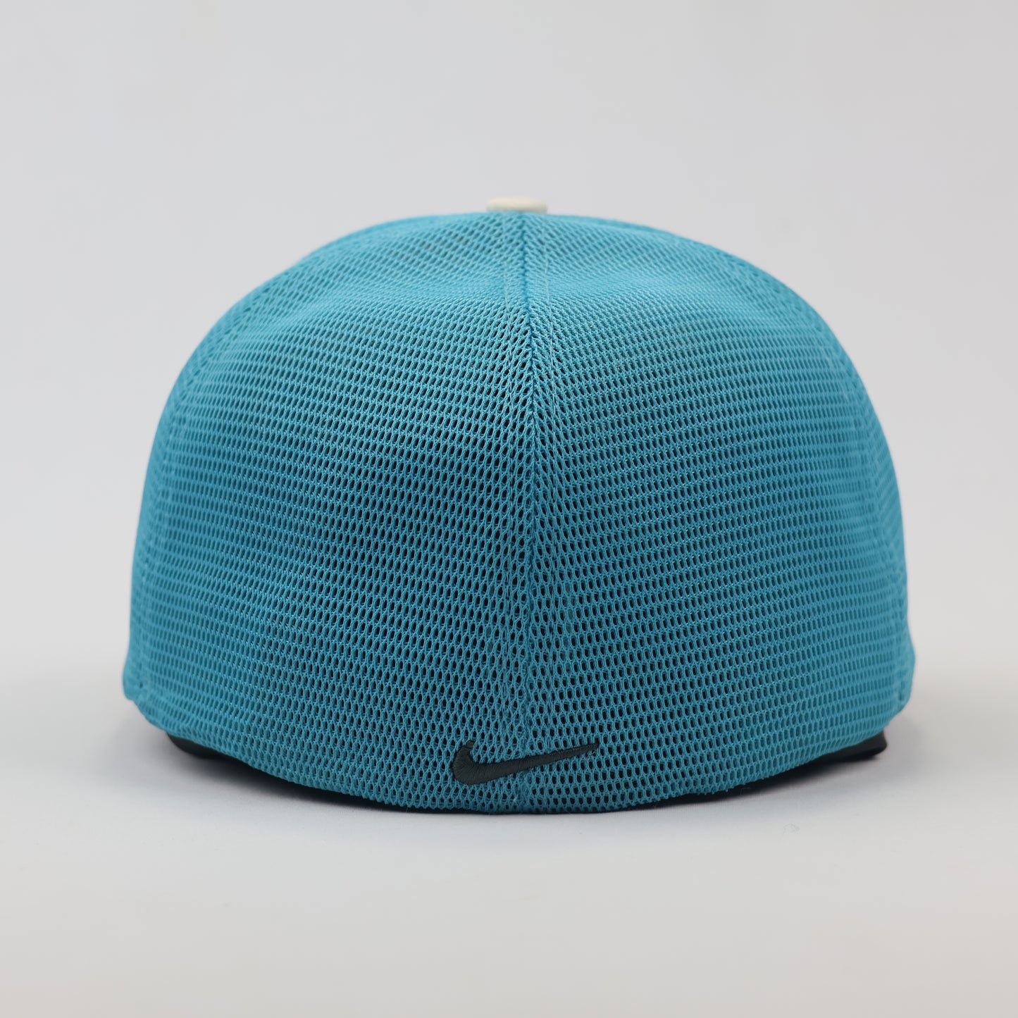 Nike Golf "Championship Athletes" Two-Tone Mesh Thrifted Cap - White & Teal