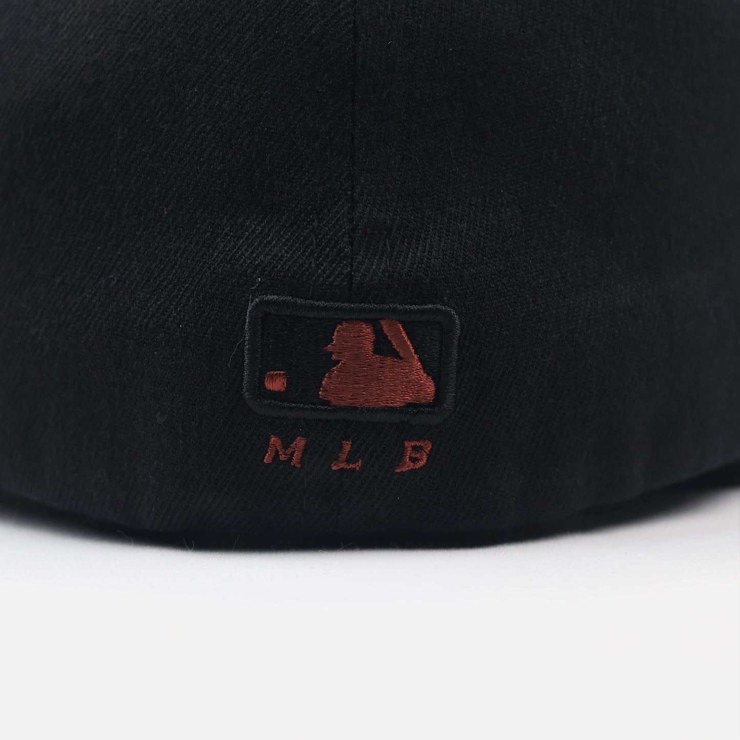 Black NY Yankees Thrifted Cap with Maroon Embroidery - Flexfit Style