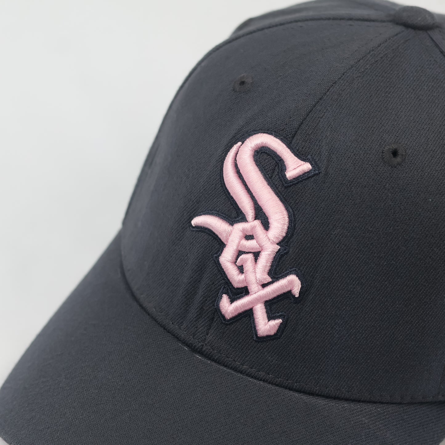 Authentic MLB Chicago White Sox 1906 World Series Thrifted Cap - Black & Pink Logo