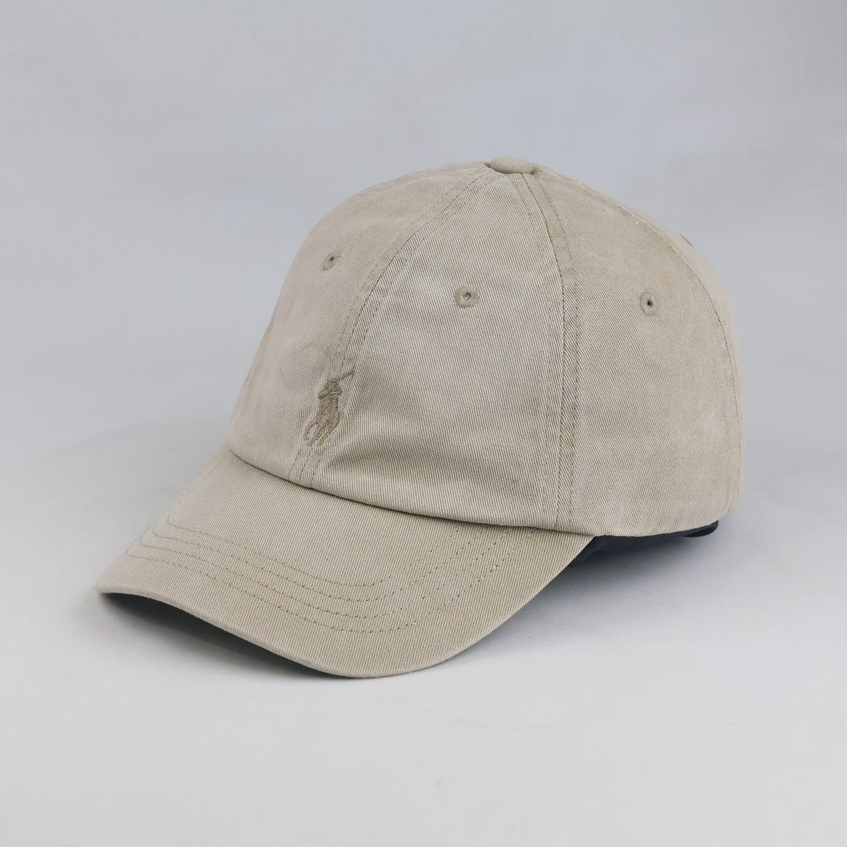 Thrifted Polo Ralph Lauren Khaki Strapback Cap (57-59cm) | 10473