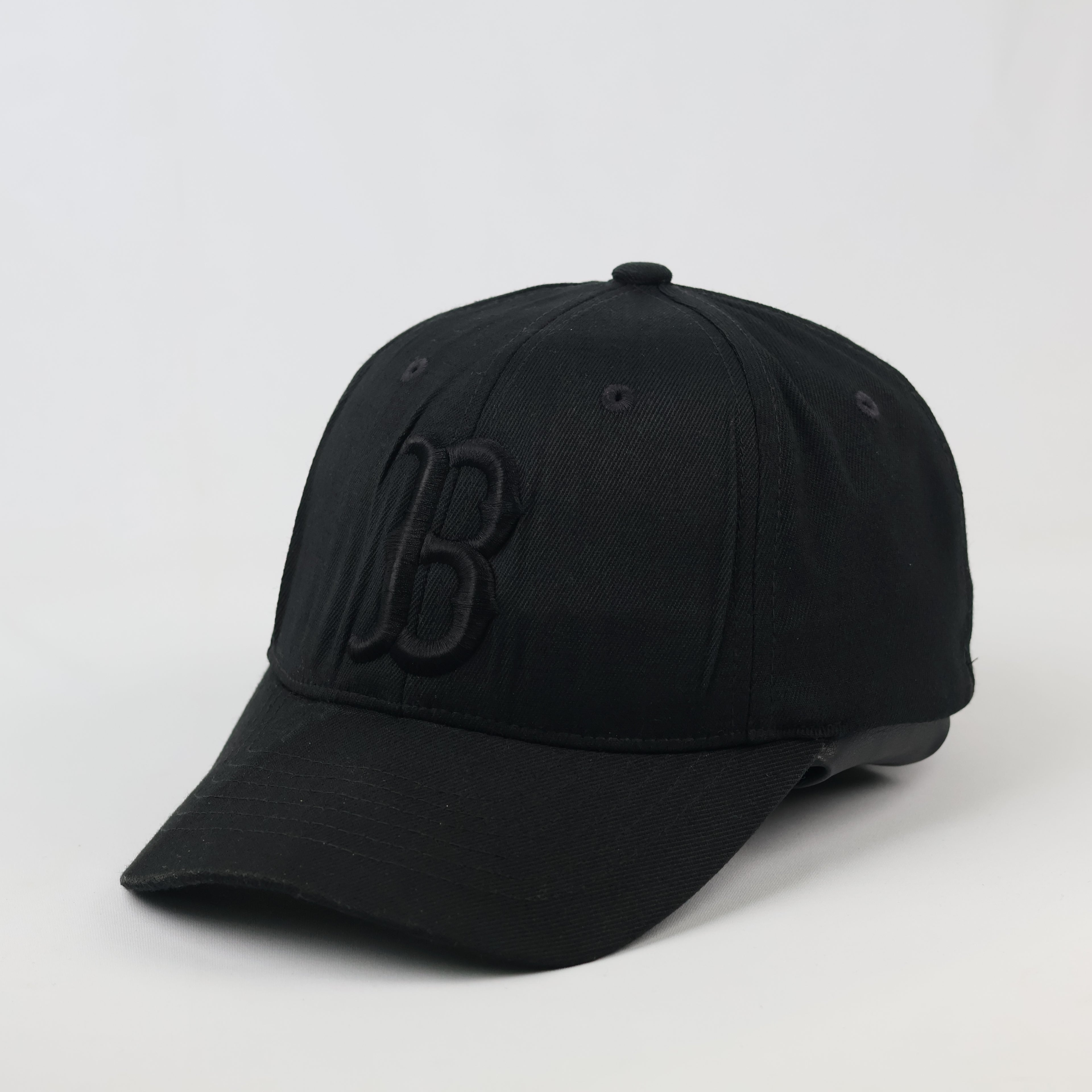 MLB Boston Red Sox Blackout Hat | Thrifted Fitted Baseball Cap