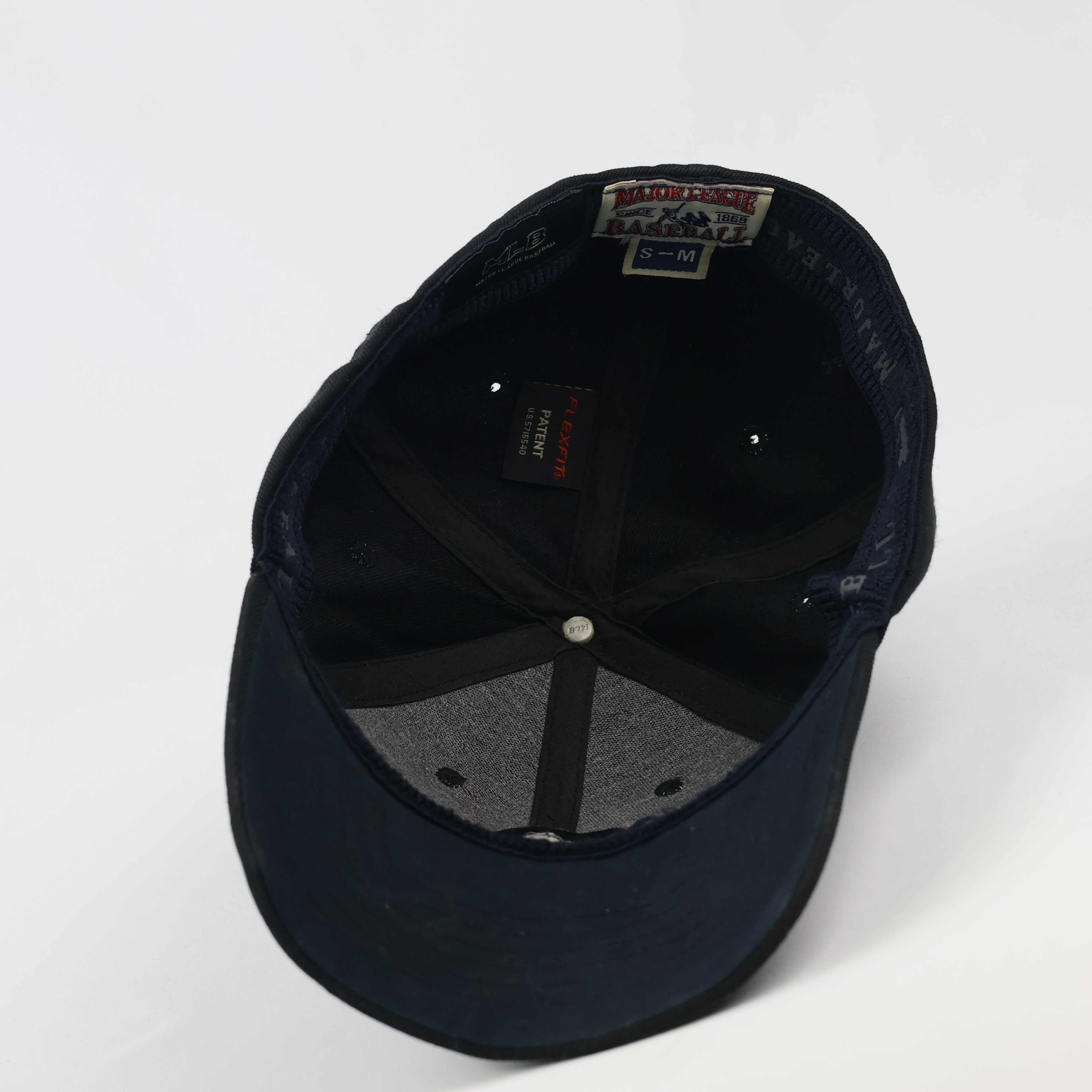 MLB Boston Red Sox Blackout Hat | Thrifted Fitted Baseball Cap