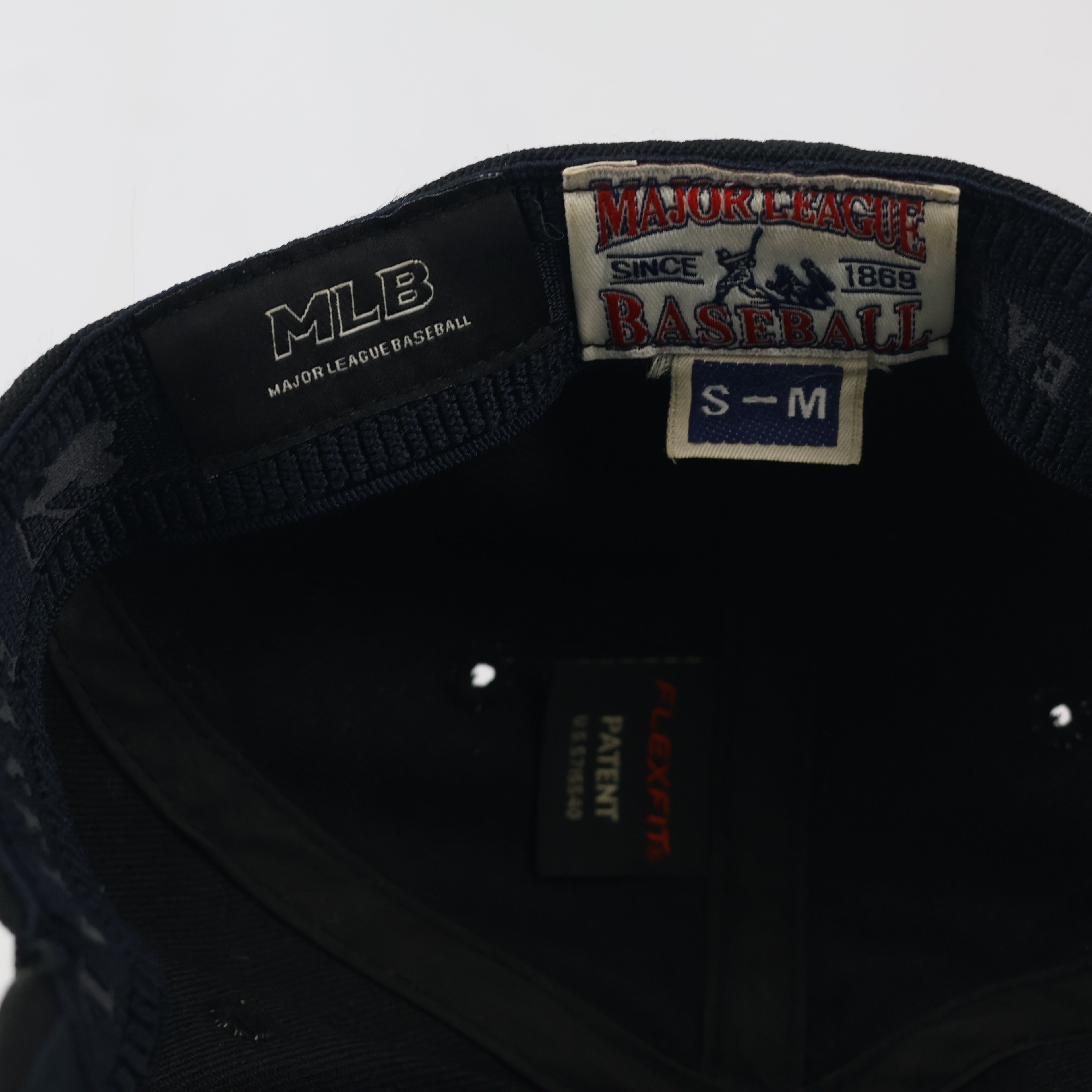 MLB Boston Red Sox Blackout Hat | Thrifted Fitted Baseball Cap