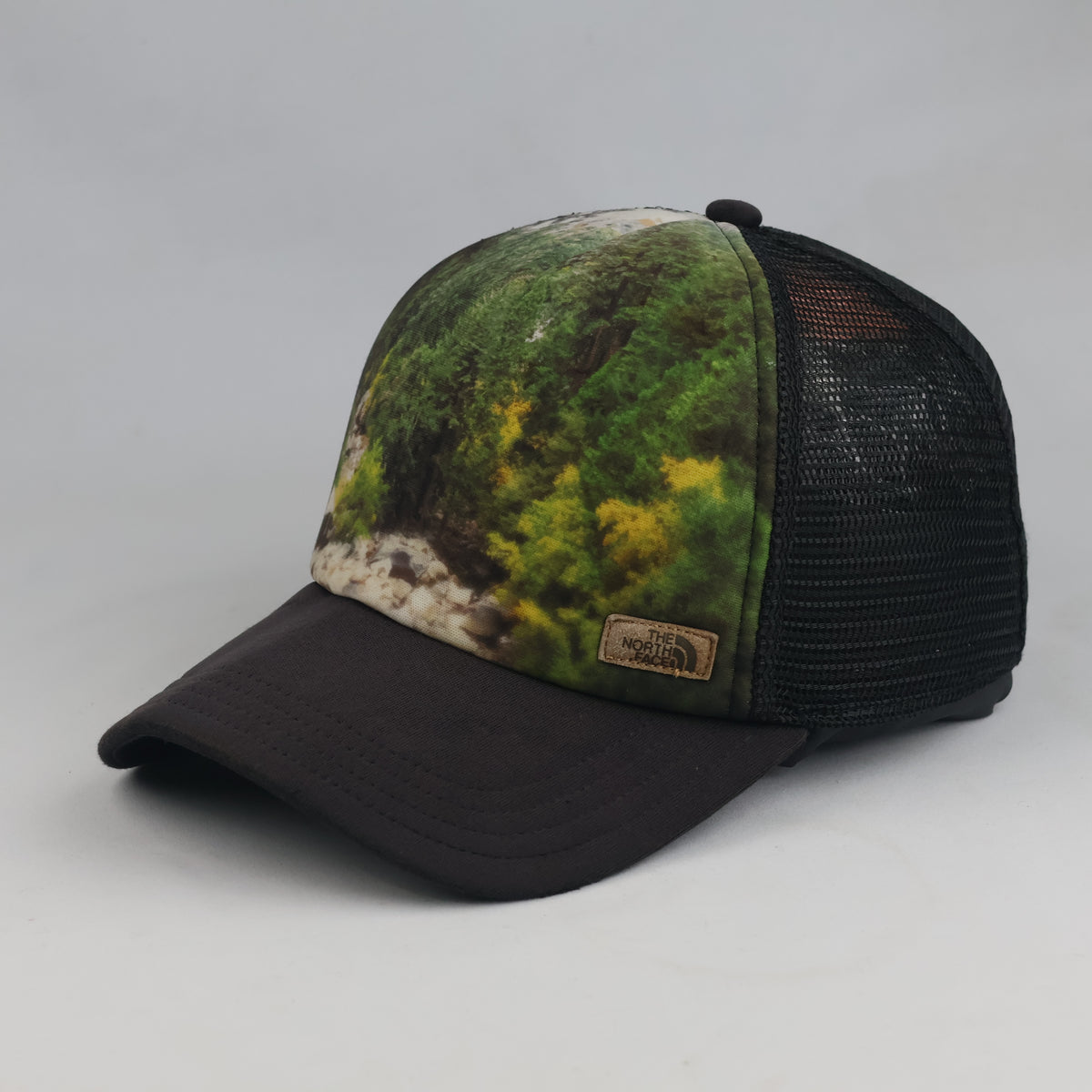Thrifted The North Face Nature Scene Mesh Snapback (56-57cm) | 10472