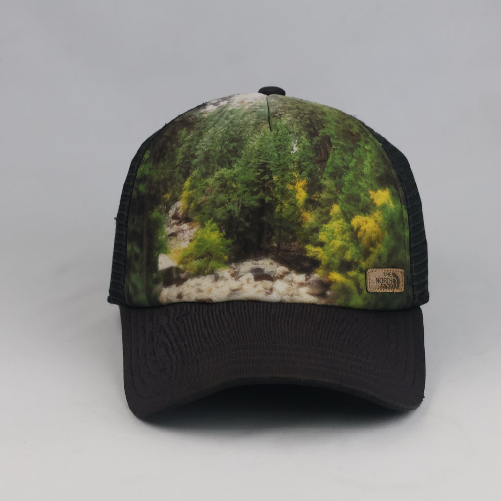 Thrifted The North Face Nature Scene Mesh Snapback (56-57cm) | 10472