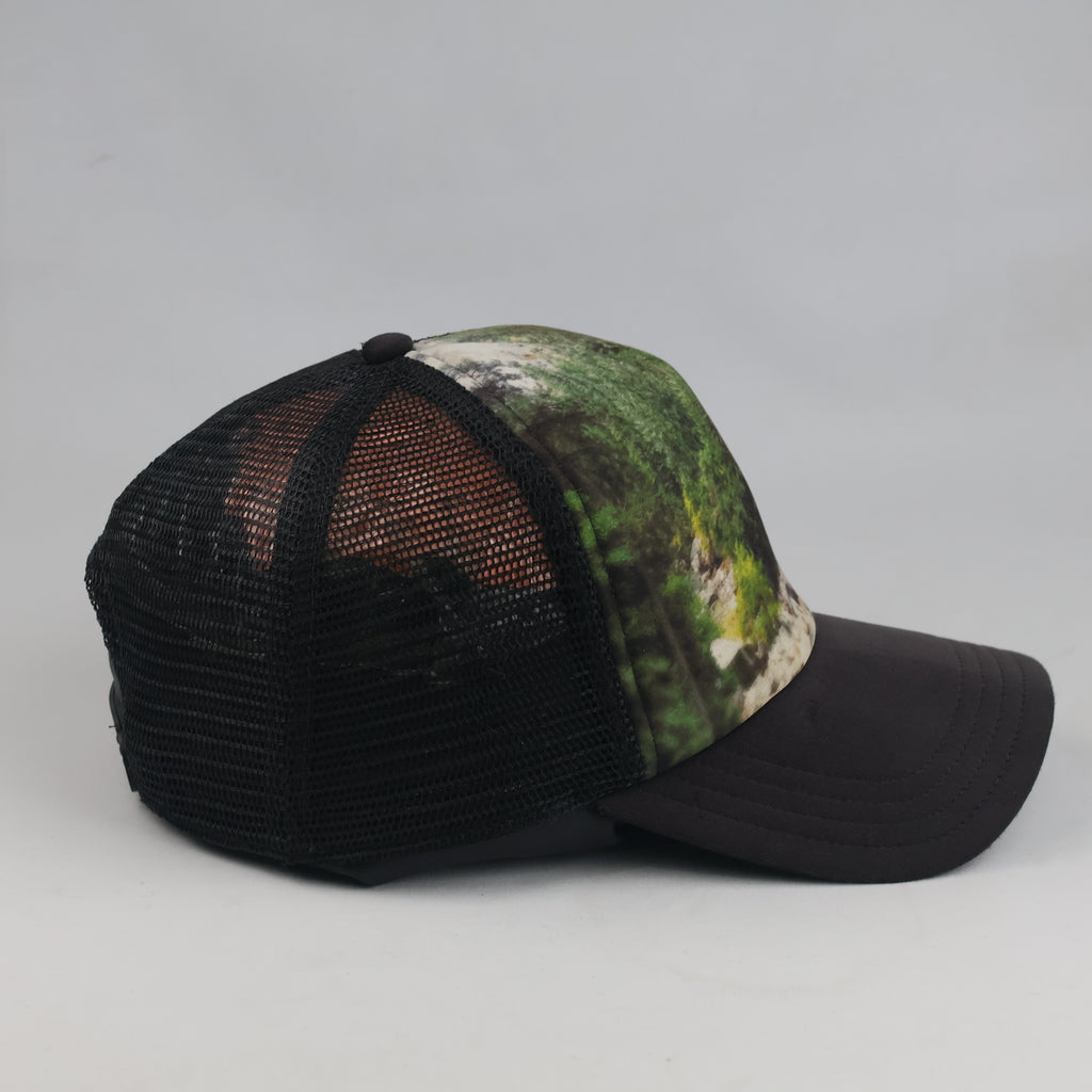 Thrifted The North Face Nature Scene Mesh Snapback (56-57cm) | 10472