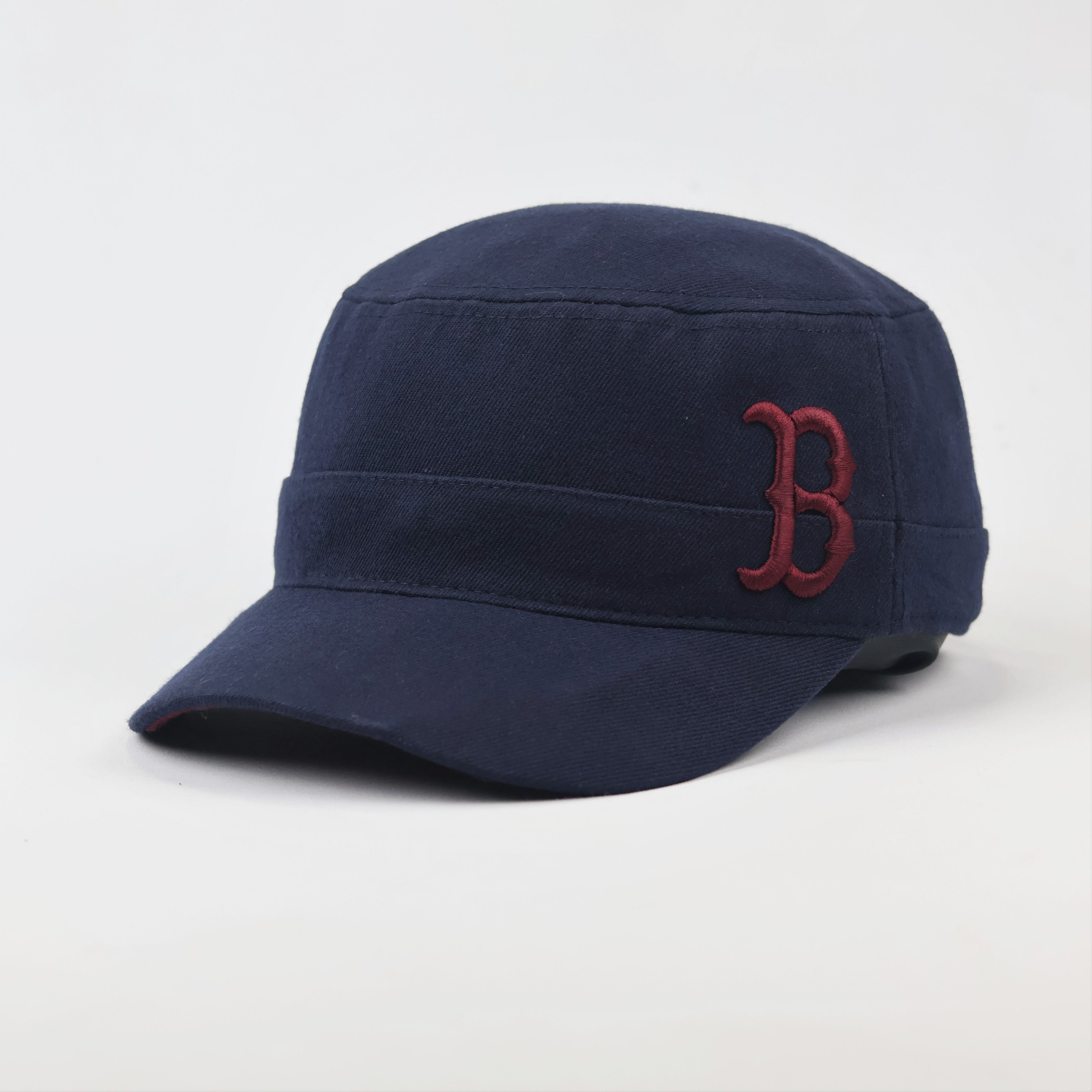 MLB Boston Red Sox Embroidered Thrifted Cadet Cap | Thrifted Vintage
