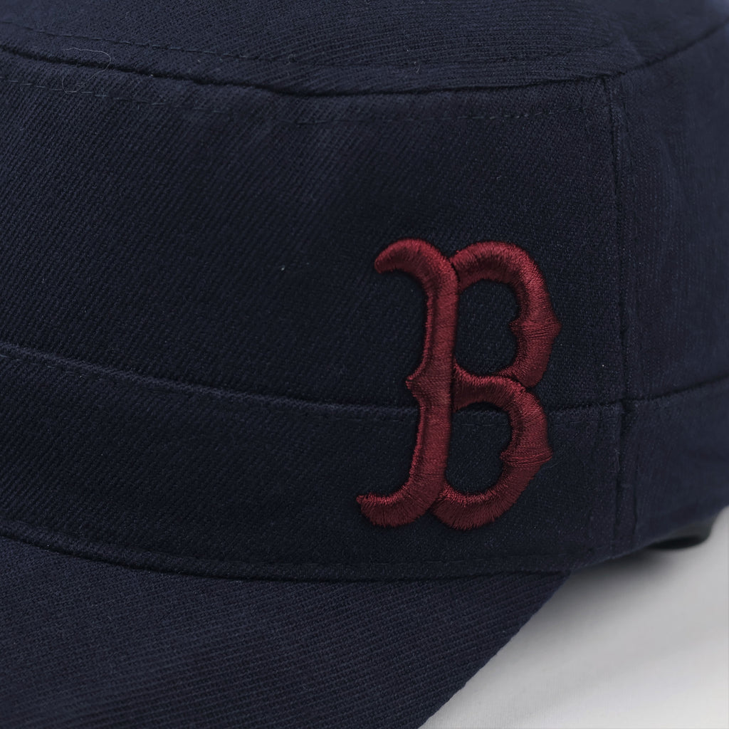 MLB Boston Red Sox Embroidered Thrifted Cadet Cap | Thrifted Vintage