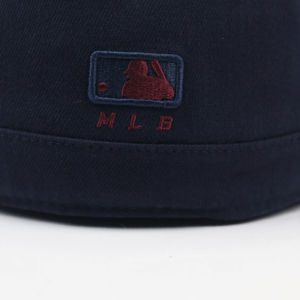 MLB Boston Red Sox Embroidered Thrifted Cadet Cap | Thrifted Vintage