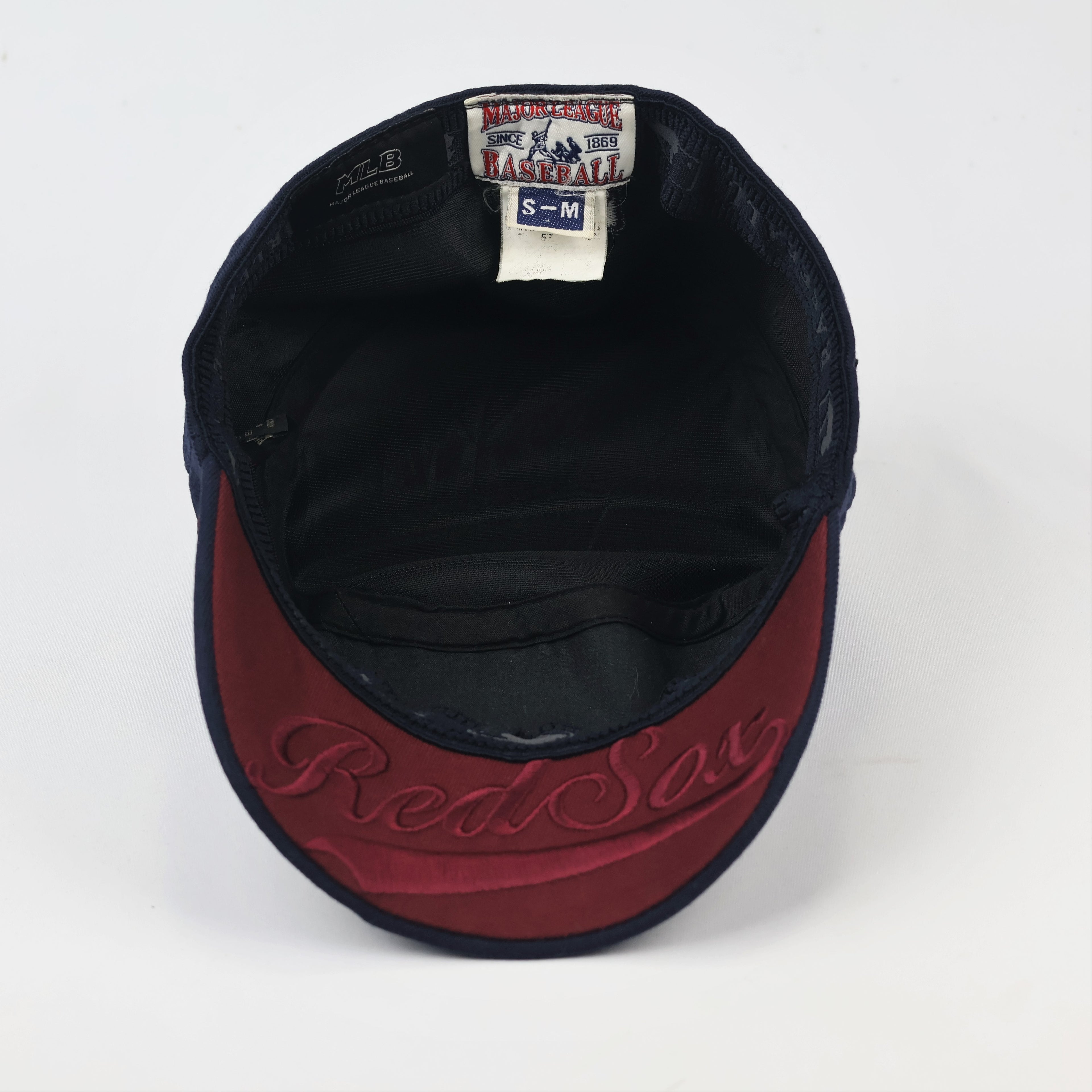 MLB Boston Red Sox Embroidered Thrifted Cadet Cap | Thrifted Vintage