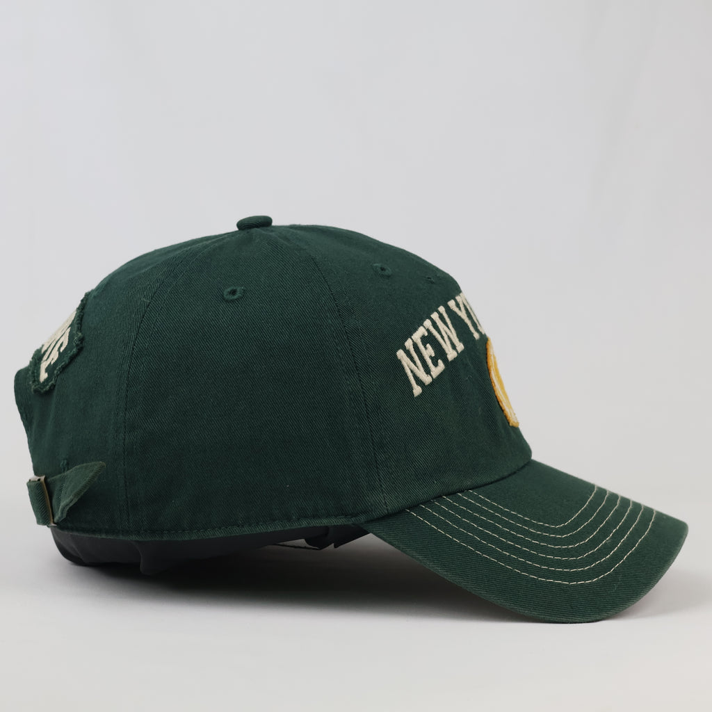 NBA Store NYC Embroidered Basketball Hat | Thrifted Green Cap 57-59cm