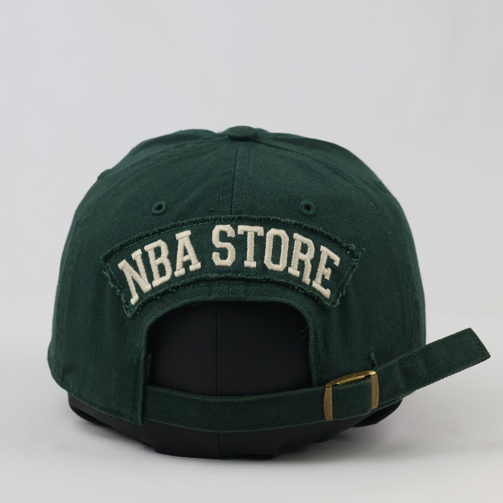 NBA Store NYC Embroidered Basketball Hat | Thrifted Green Cap 57-59cm