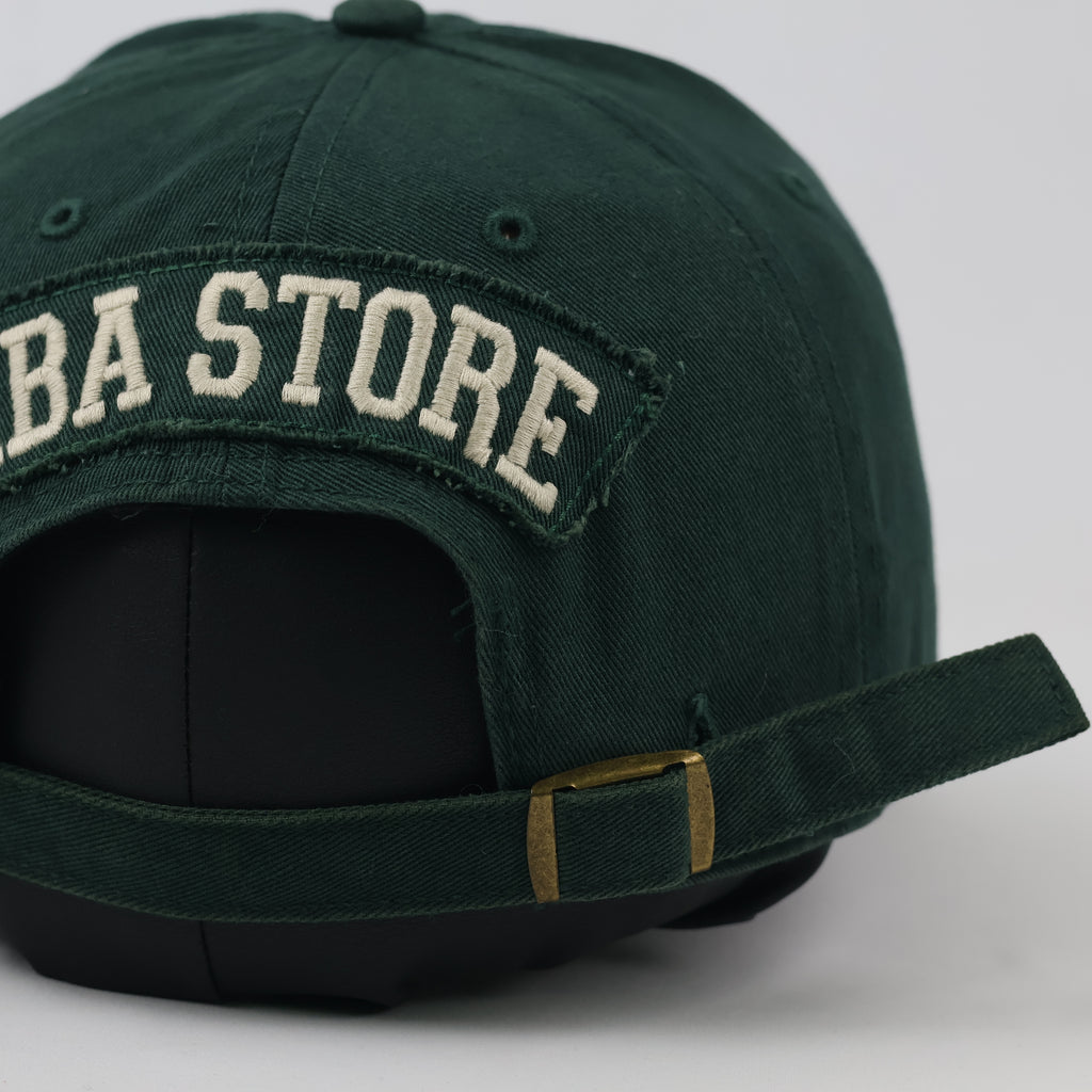 NBA Store NYC Embroidered Basketball Hat | Thrifted Green Cap 57-59cm