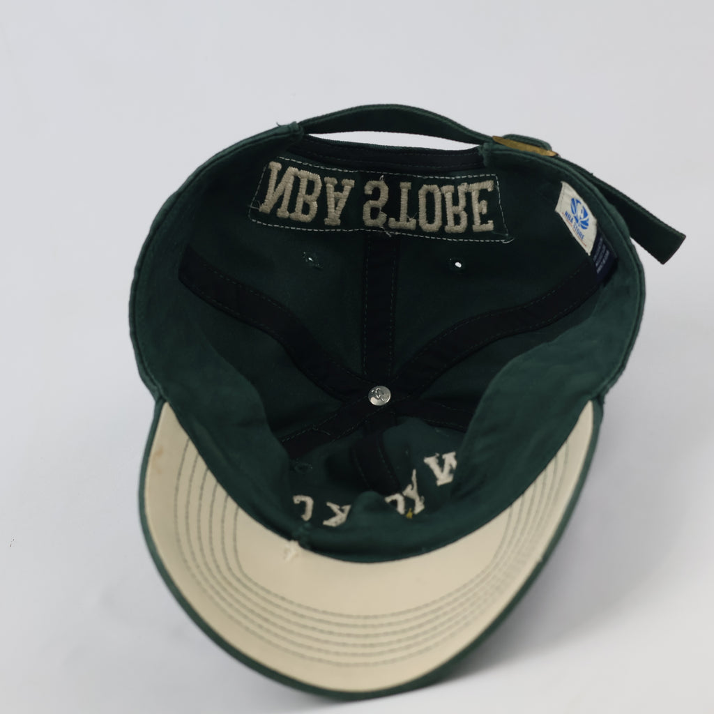 NBA Store NYC Embroidered Basketball Hat | Thrifted Green Cap 57-59cm