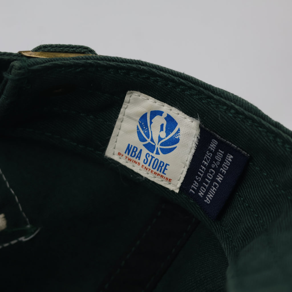 NBA Store NYC Embroidered Basketball Hat | Thrifted Green Cap 57-59cm