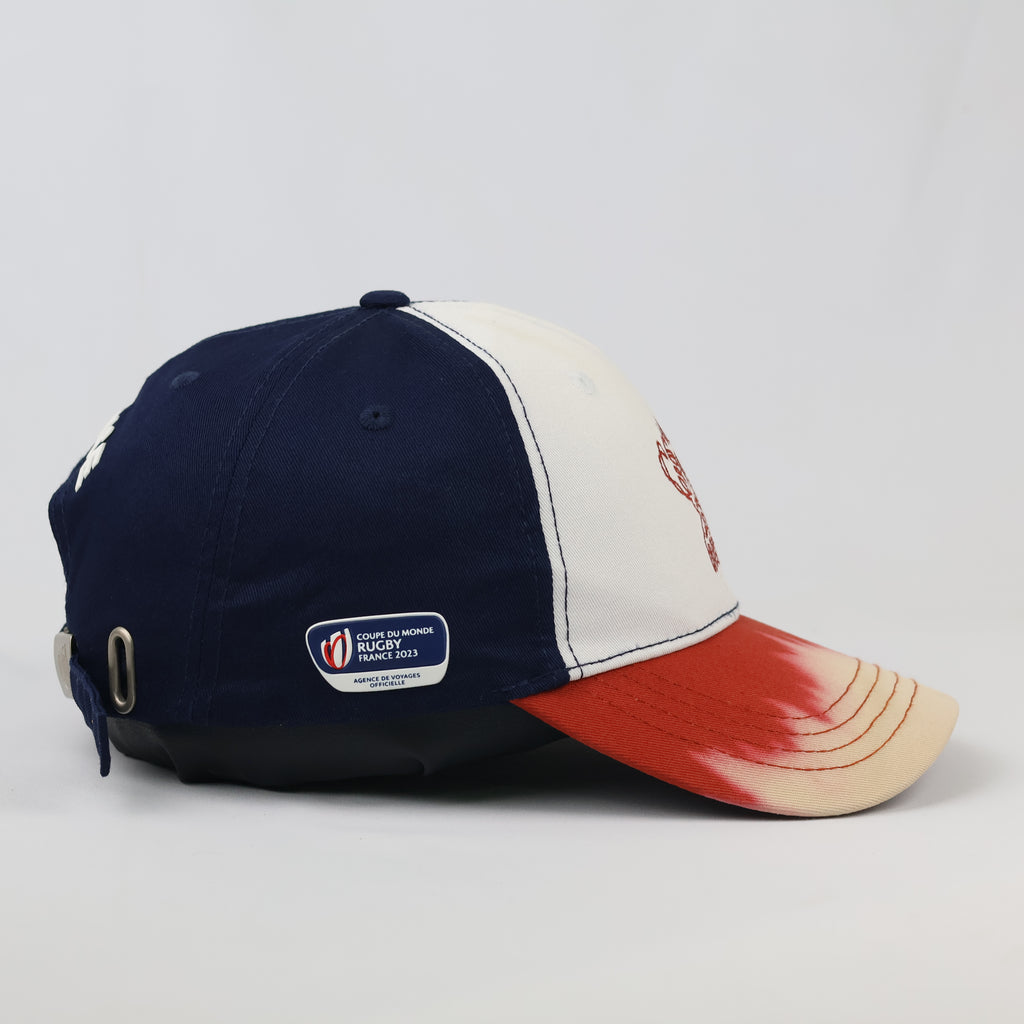 Vintage Style Coupe Du Monde Rugby 2023 Cap - France Tie-Dye Brim Hat