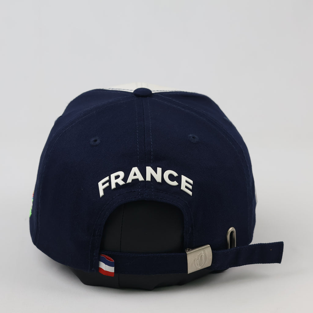 Vintage Style Coupe Du Monde Rugby 2023 Cap - France Tie-Dye Brim Hat