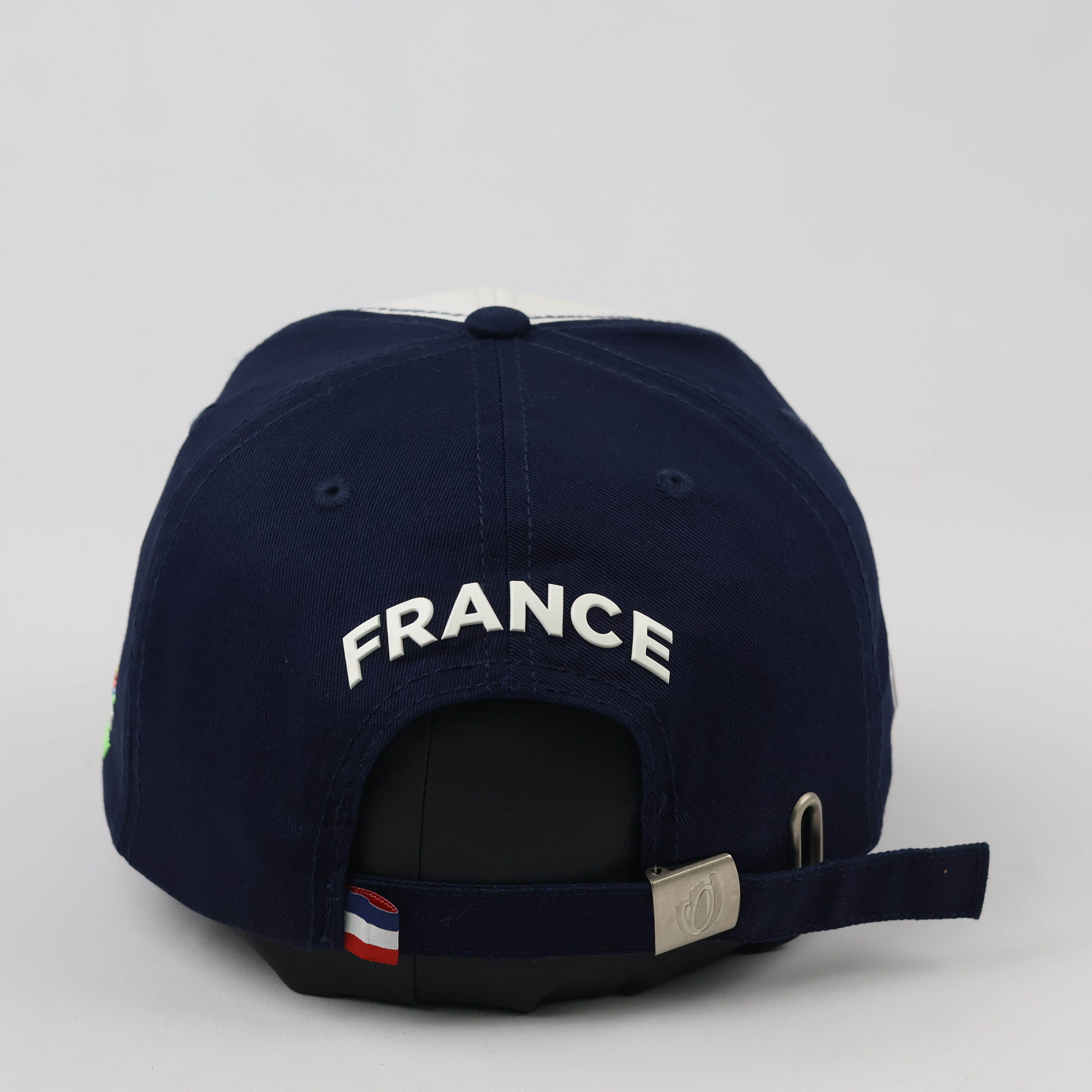 Vintage Style Coupe Du Monde Rugby 2023 Cap - France Tie-Dye Brim Hat