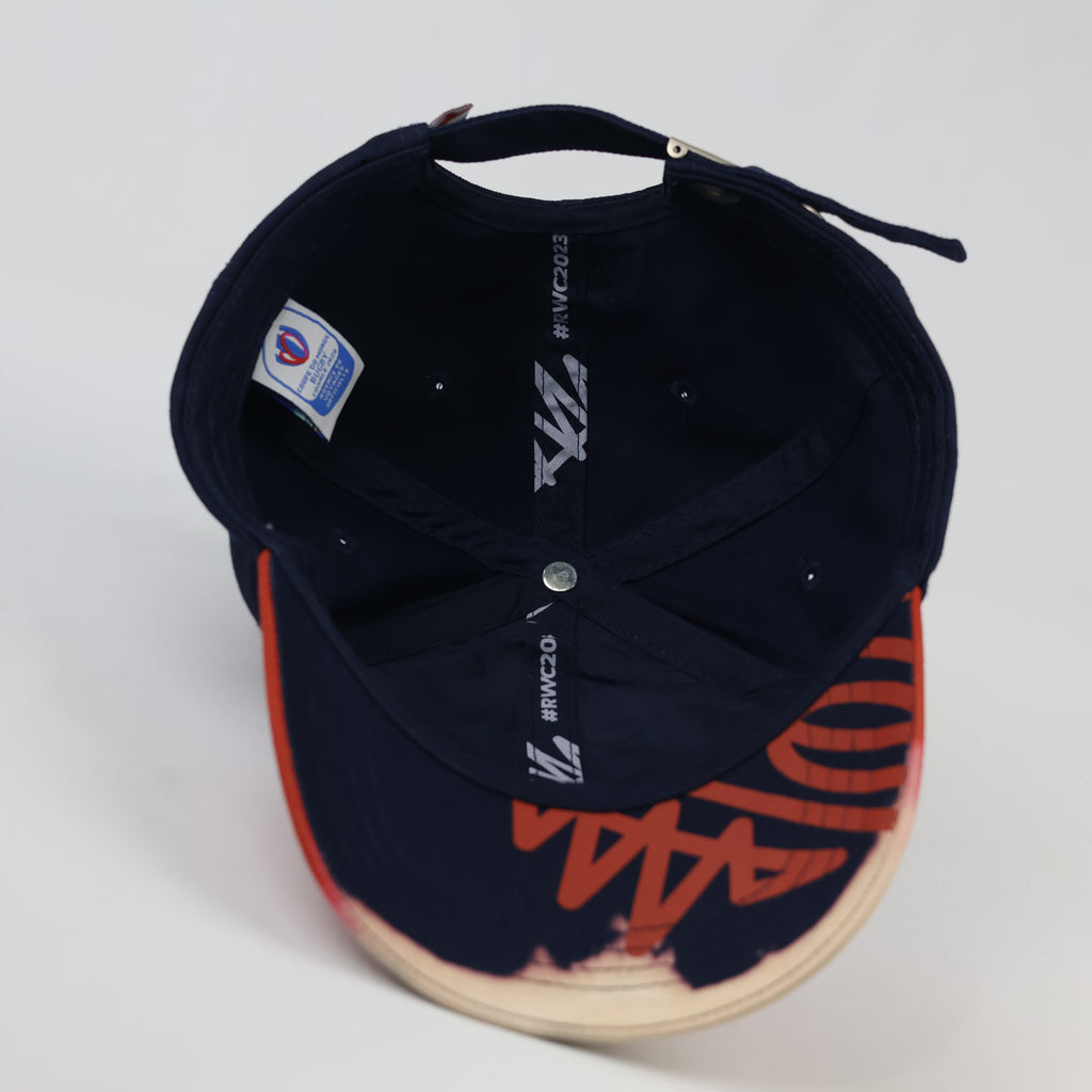 Vintage Style Coupe Du Monde Rugby 2023 Cap - France Tie-Dye Brim Hat