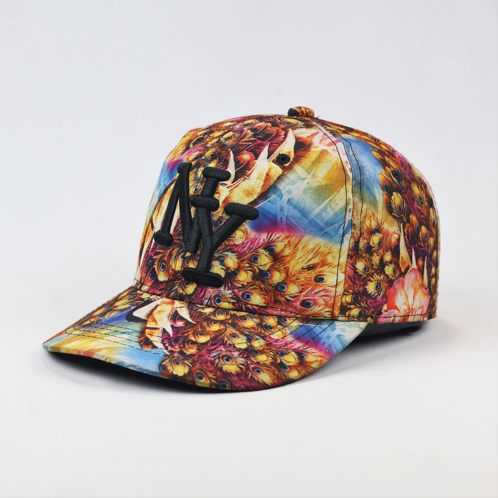 NY New York Hip Hop Fashion Graphic Thrifted Snapback Hat
