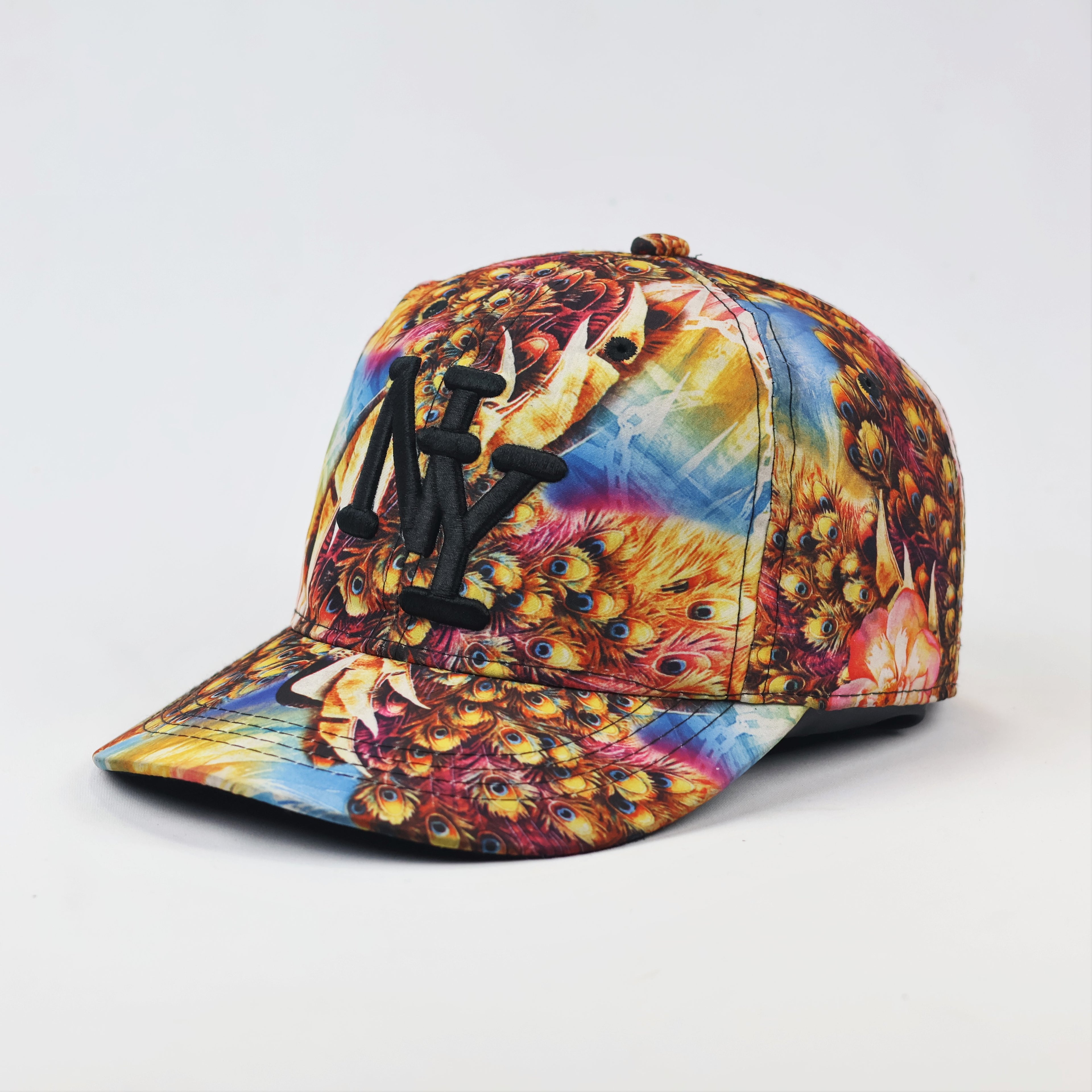 NY New York Hip Hop Fashion Graphic Thrifted Snapback Hat