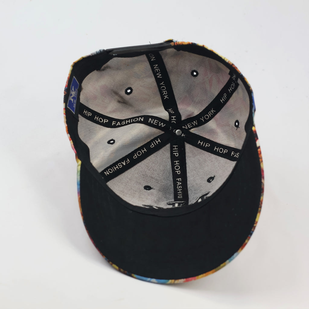 NY New York Hip Hop Fashion Graphic Thrifted Snapback Hat
