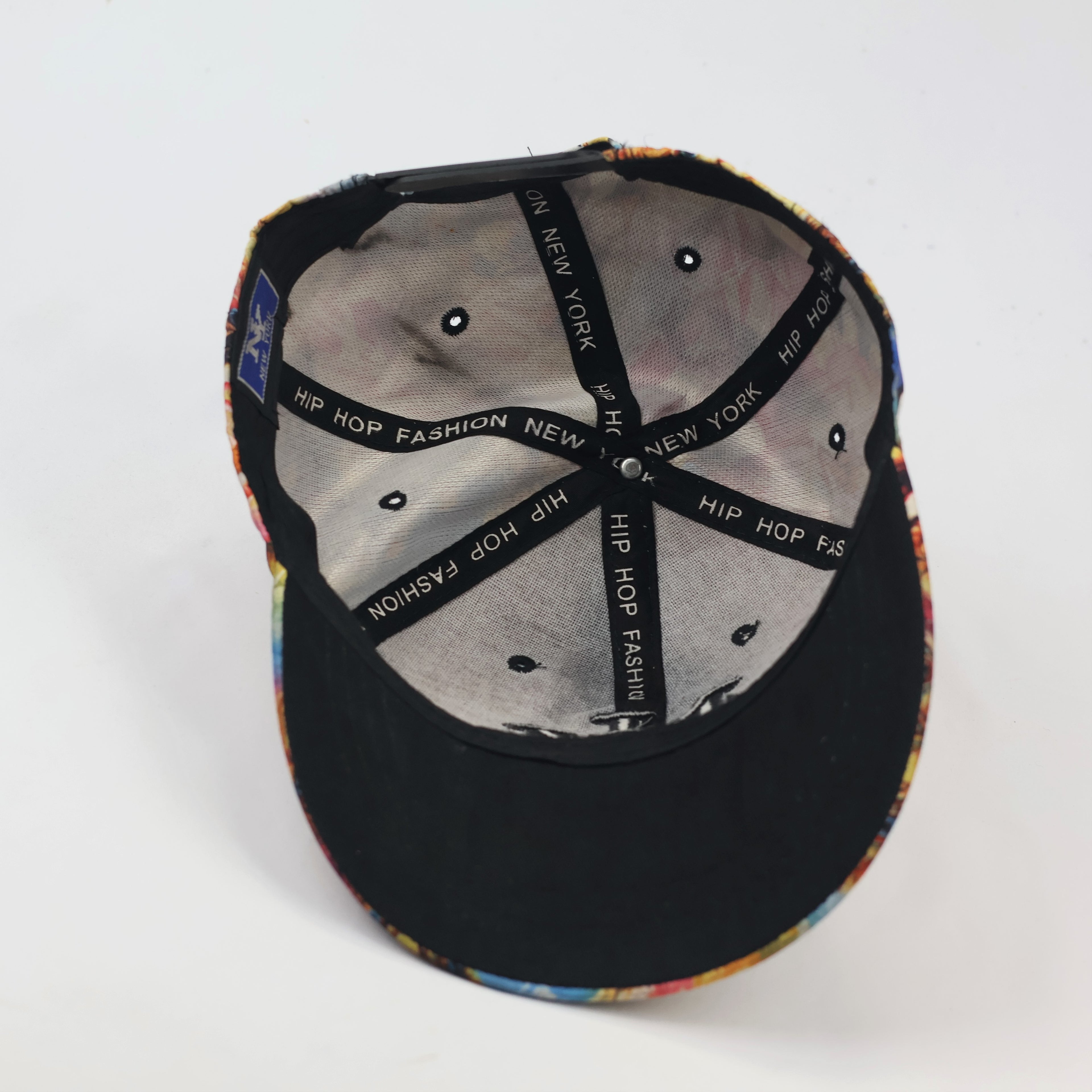 NY New York Hip Hop Fashion Graphic Thrifted Snapback Hat