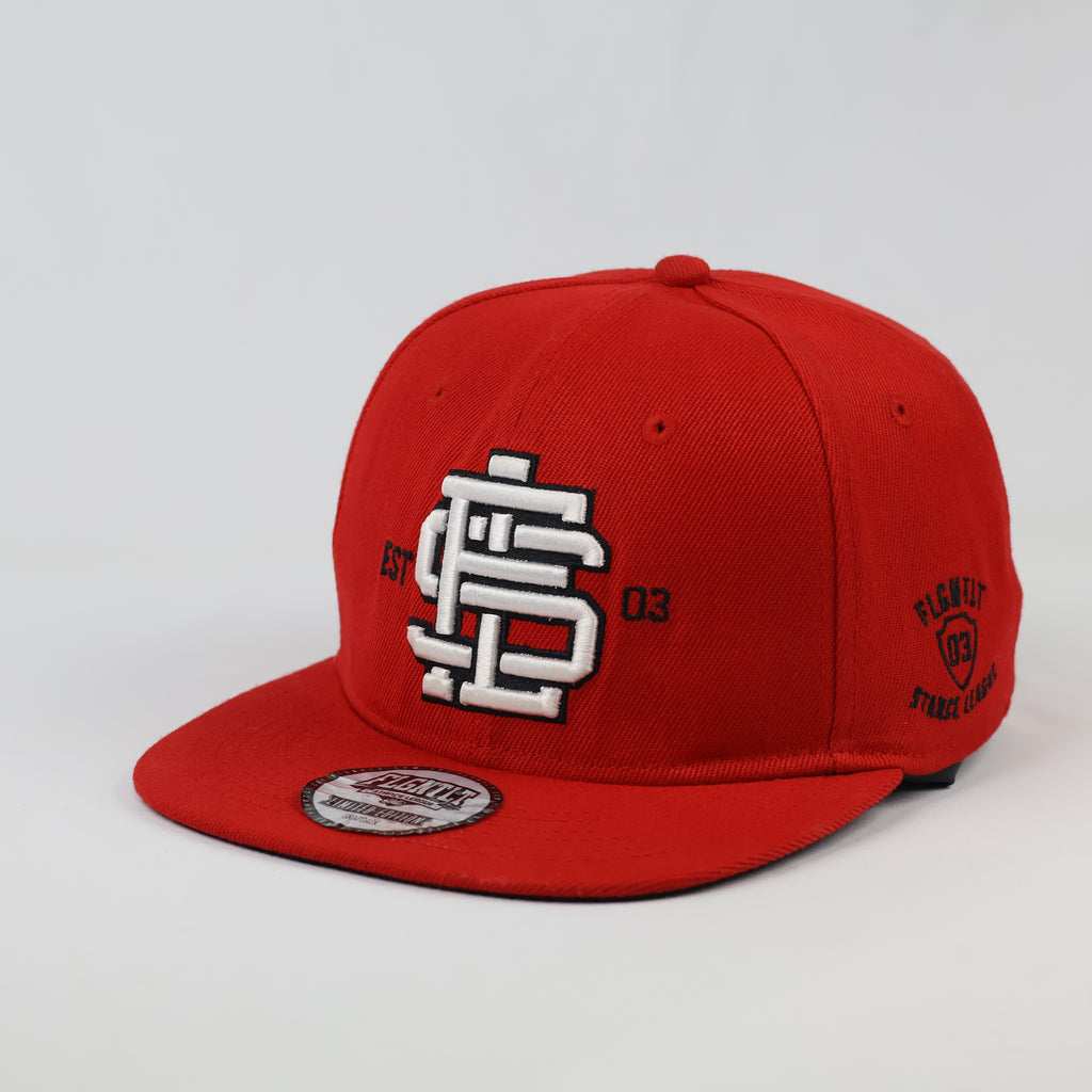 Vintage Flgntlt FlgntltSoCal Red Flat Brim Hat - Limited Edition Cap