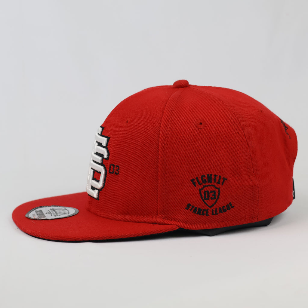 Vintage Flgntlt FlgntltSoCal Red Flat Brim Hat - Limited Edition Cap