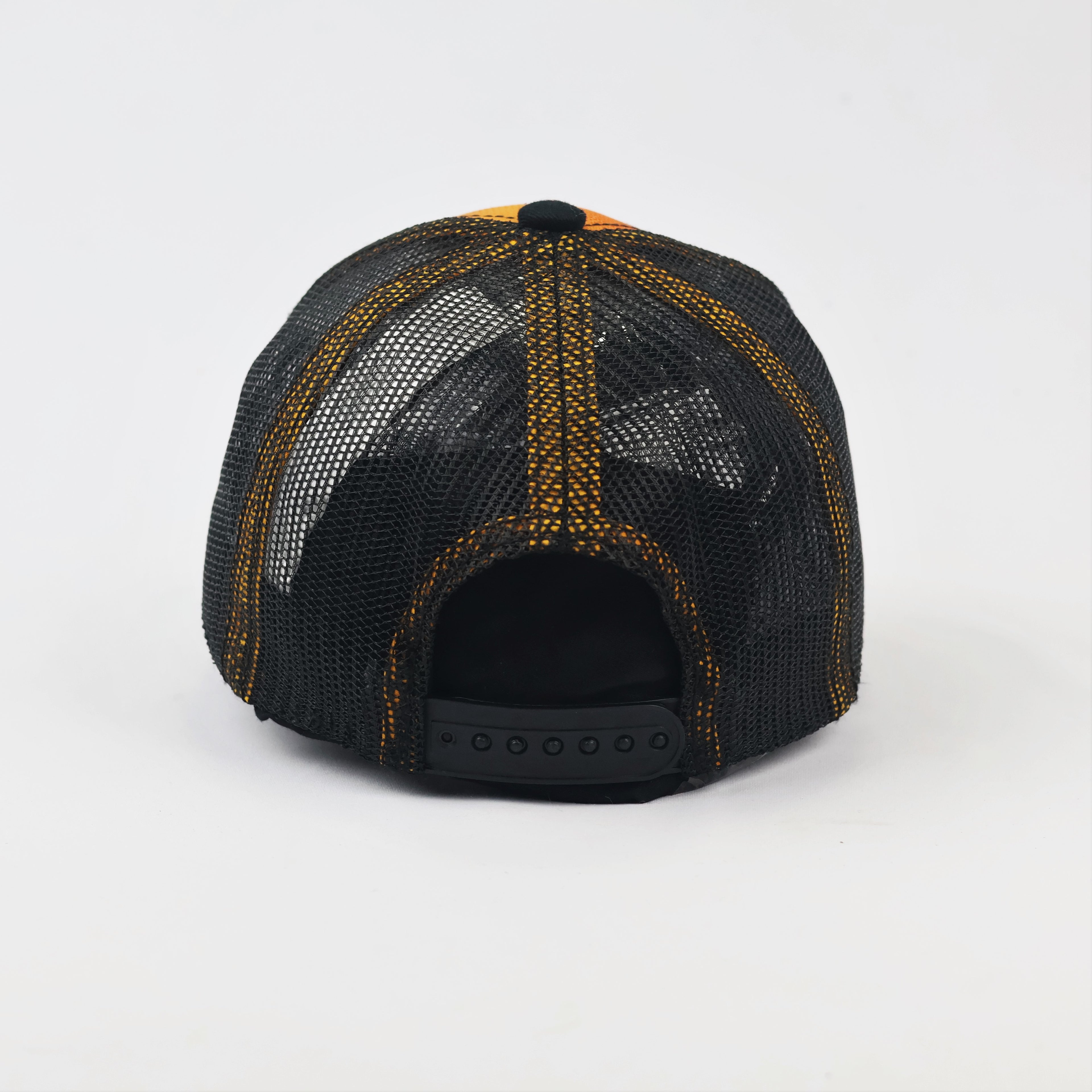 Freegun Kids Sunset Palm Tree Thrifted Trucker Cap - Junior Adjustable Hat