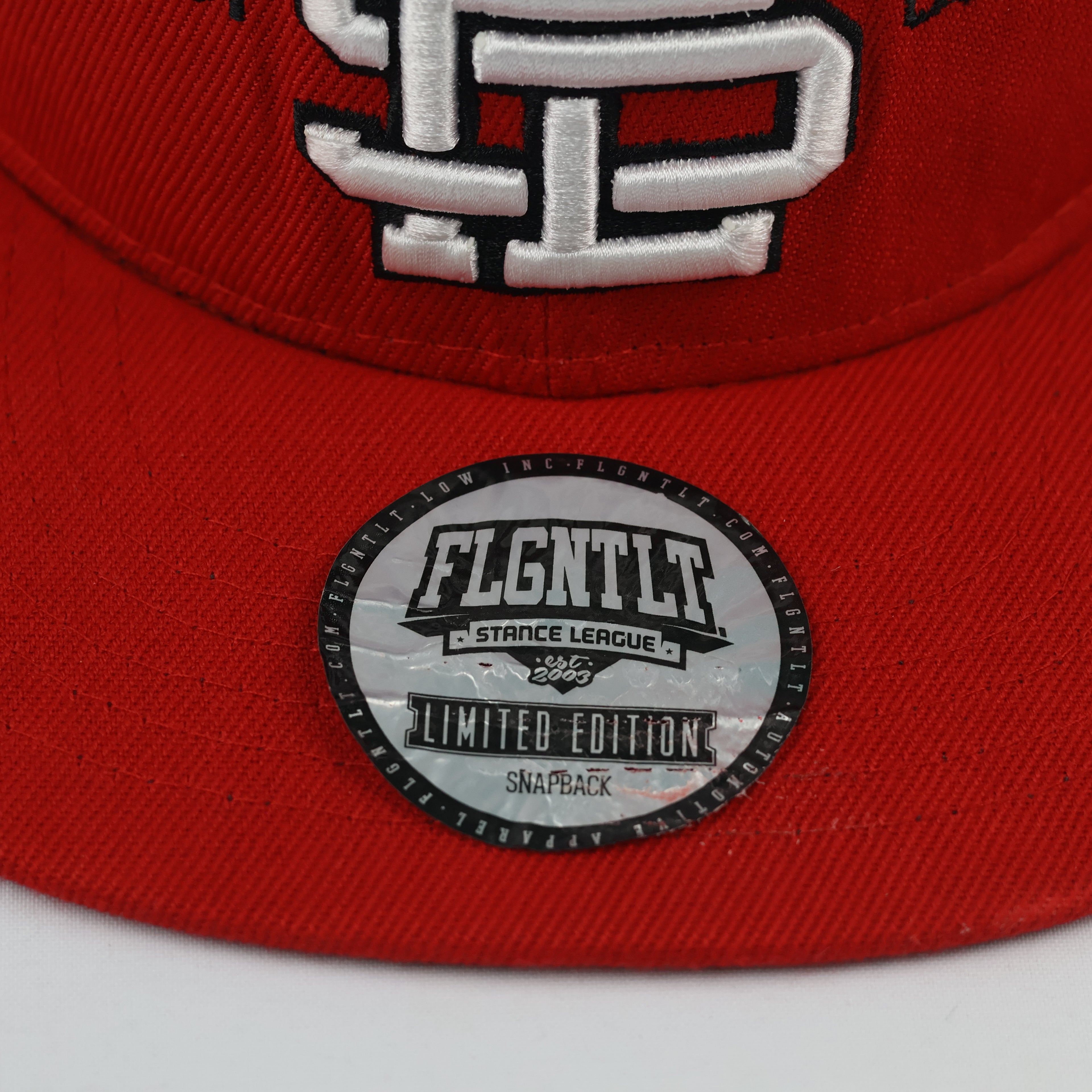 Vintage Flgntlt FlgntltSoCal Red Flat Brim Hat - Limited Edition Cap