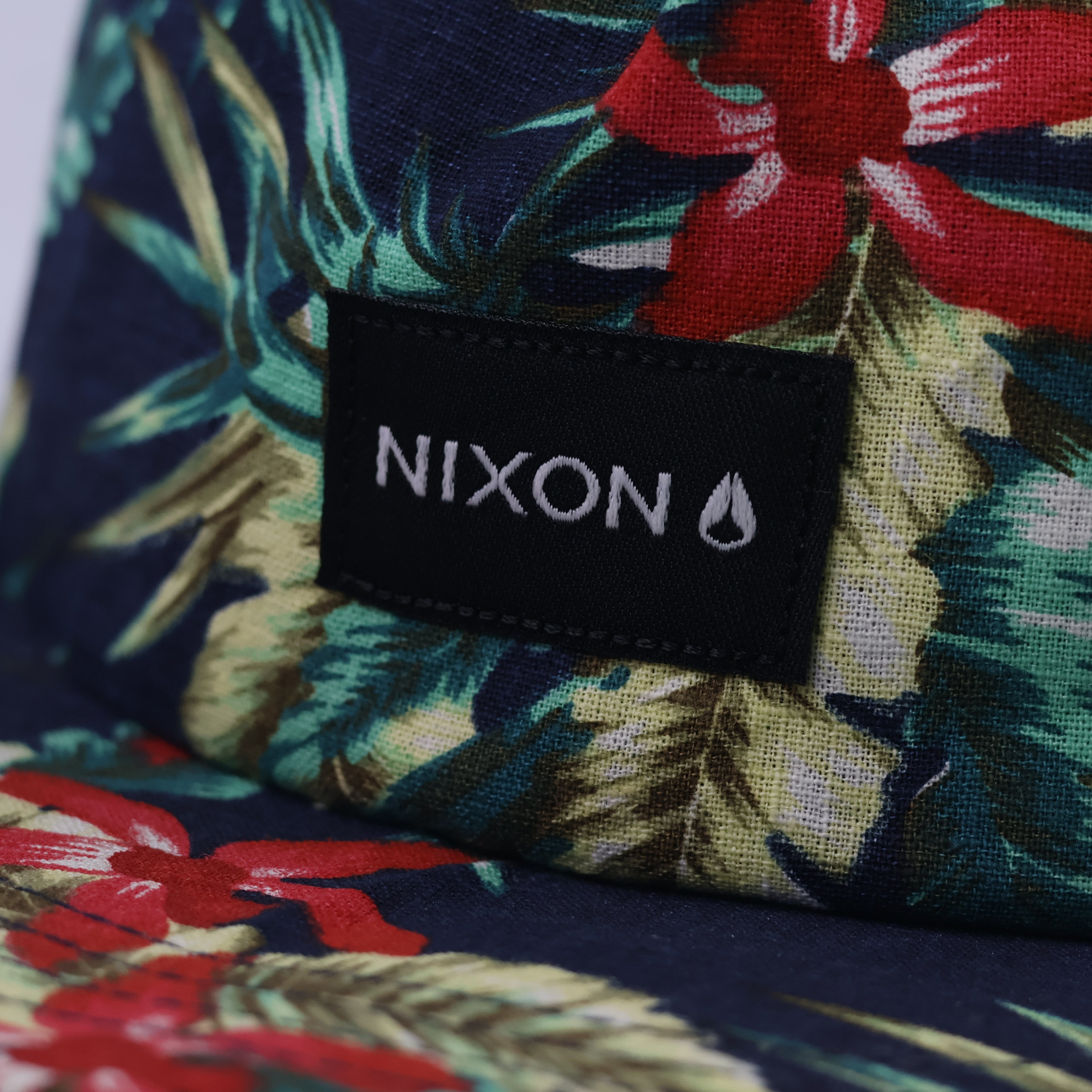Vintage Nixon Floral Tropical Snapback - Rare Yupoong Sample Cap